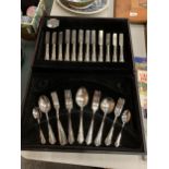 A GEORGE BUTLER ASHBURY COLLECTION BOXED CANTEEN OF CUTLERY