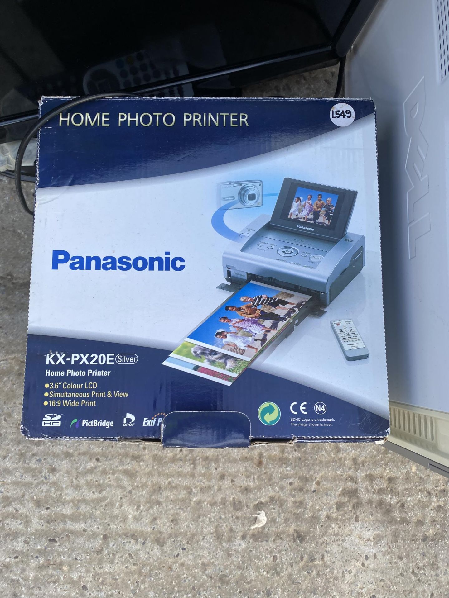 AN ALBA TELEVISION, A PANASONIC PHOTO PRINTER AND AN INSPIRON COMPUTER - Image 2 of 4