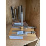 A COLLECTION OFMETAL TUNING FORKS