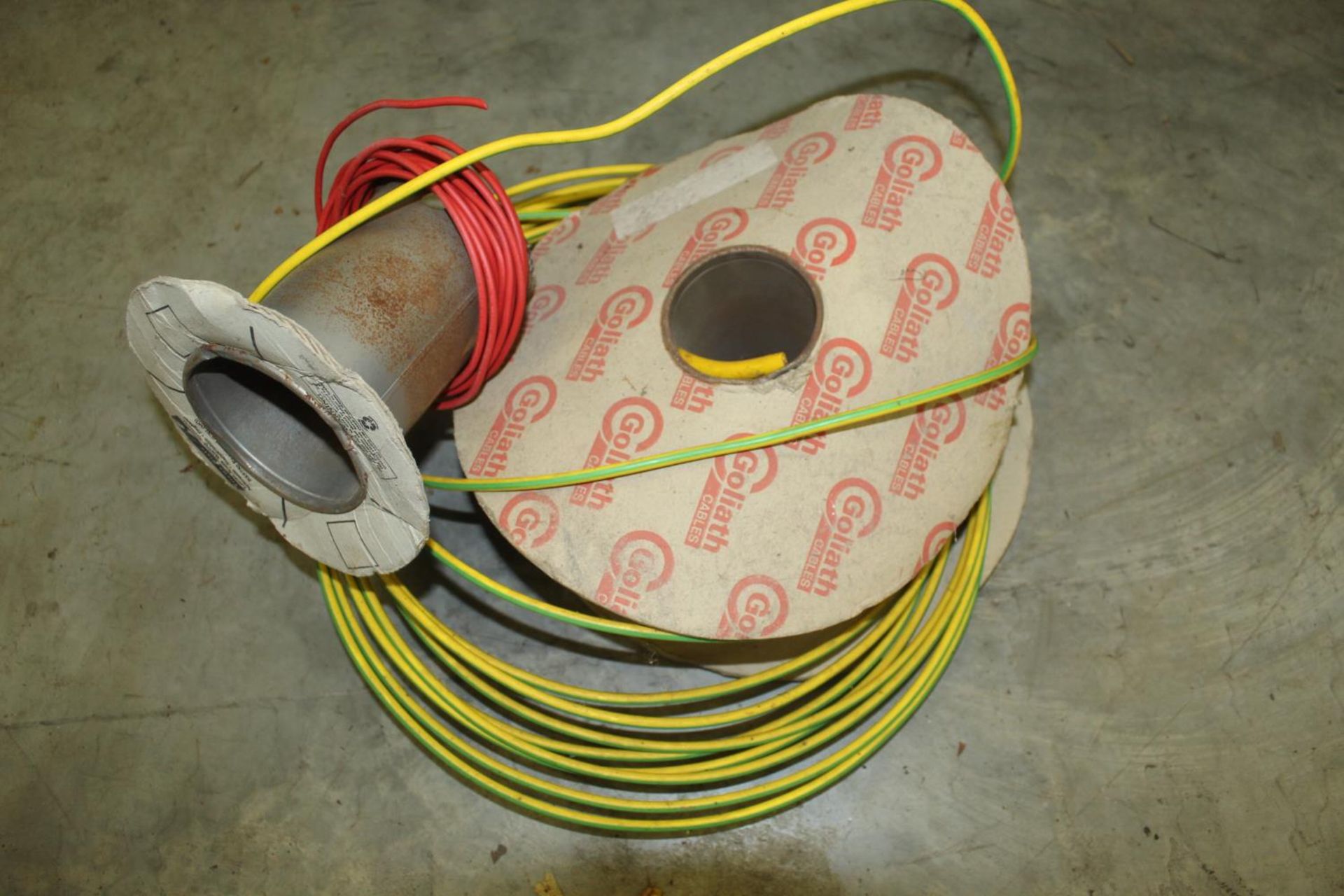 SEVEN PART REELS OF ELECTRIC CABLE AND FURTHER CABLE