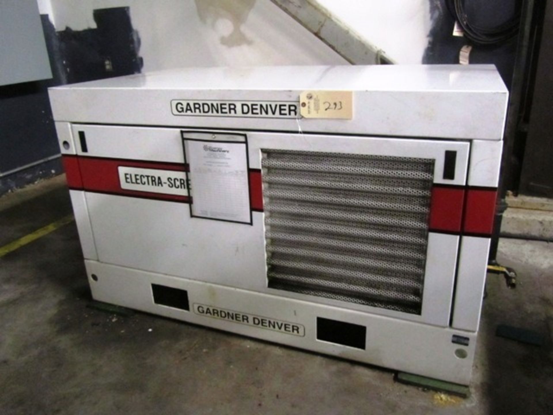 Gardner Denver Model EBEQGF 30 HP Screw Type Air Compressor