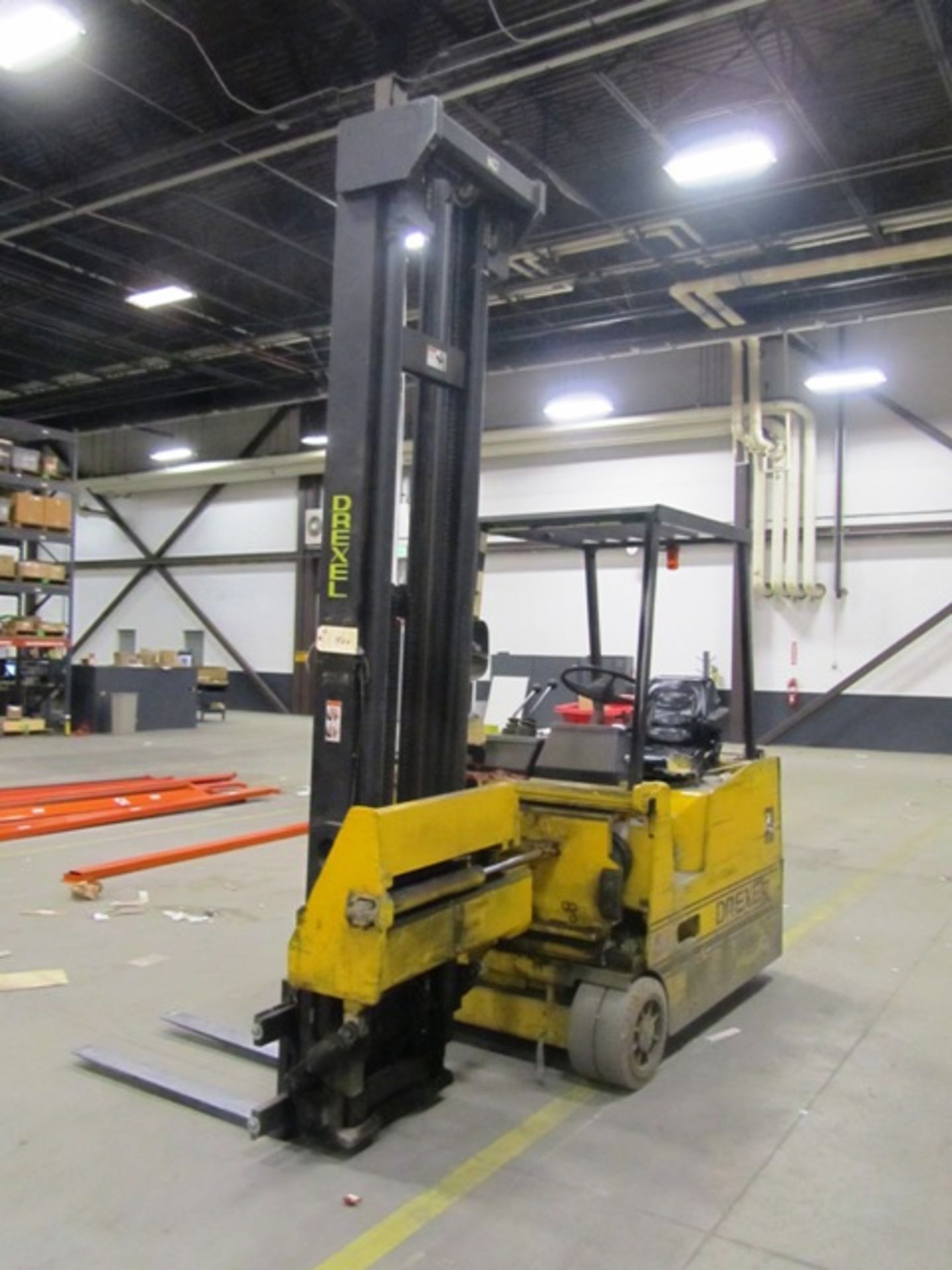 Drexel Model 9LT35HLC 3,500lb Capacity Electric Forklift - Image 2 of 3