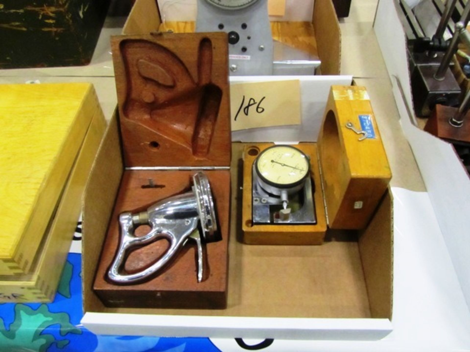 (1) Cady Automatic Hand Micrometer & (1) Dillon Force Gauge