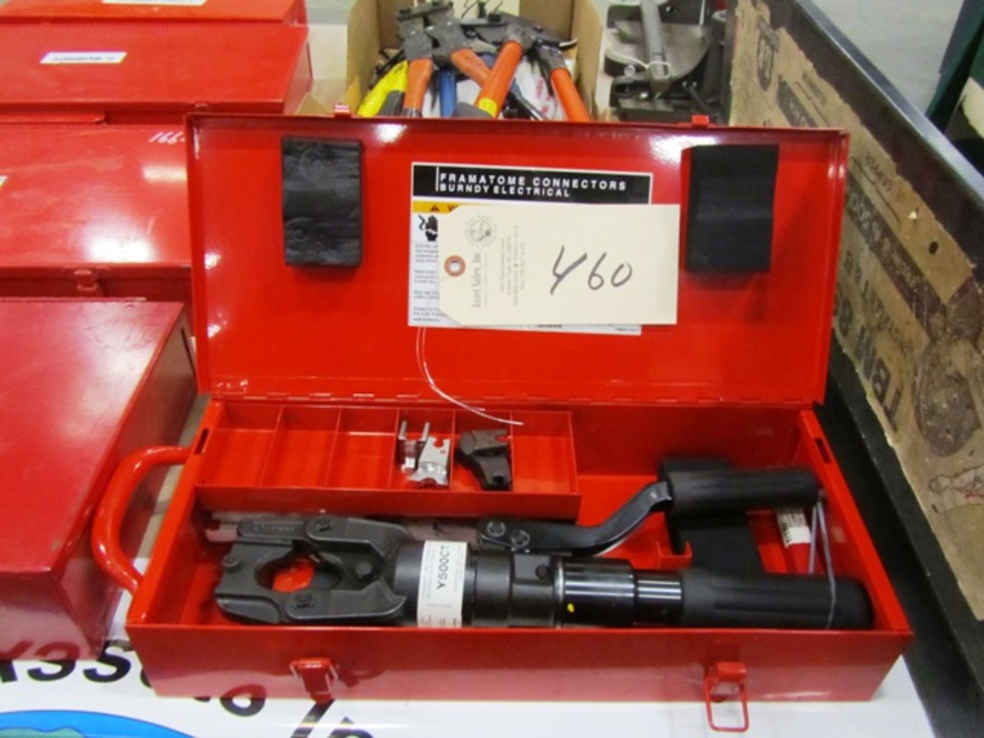 Burndy Y500CTHS Hydraulic Crimping Tool