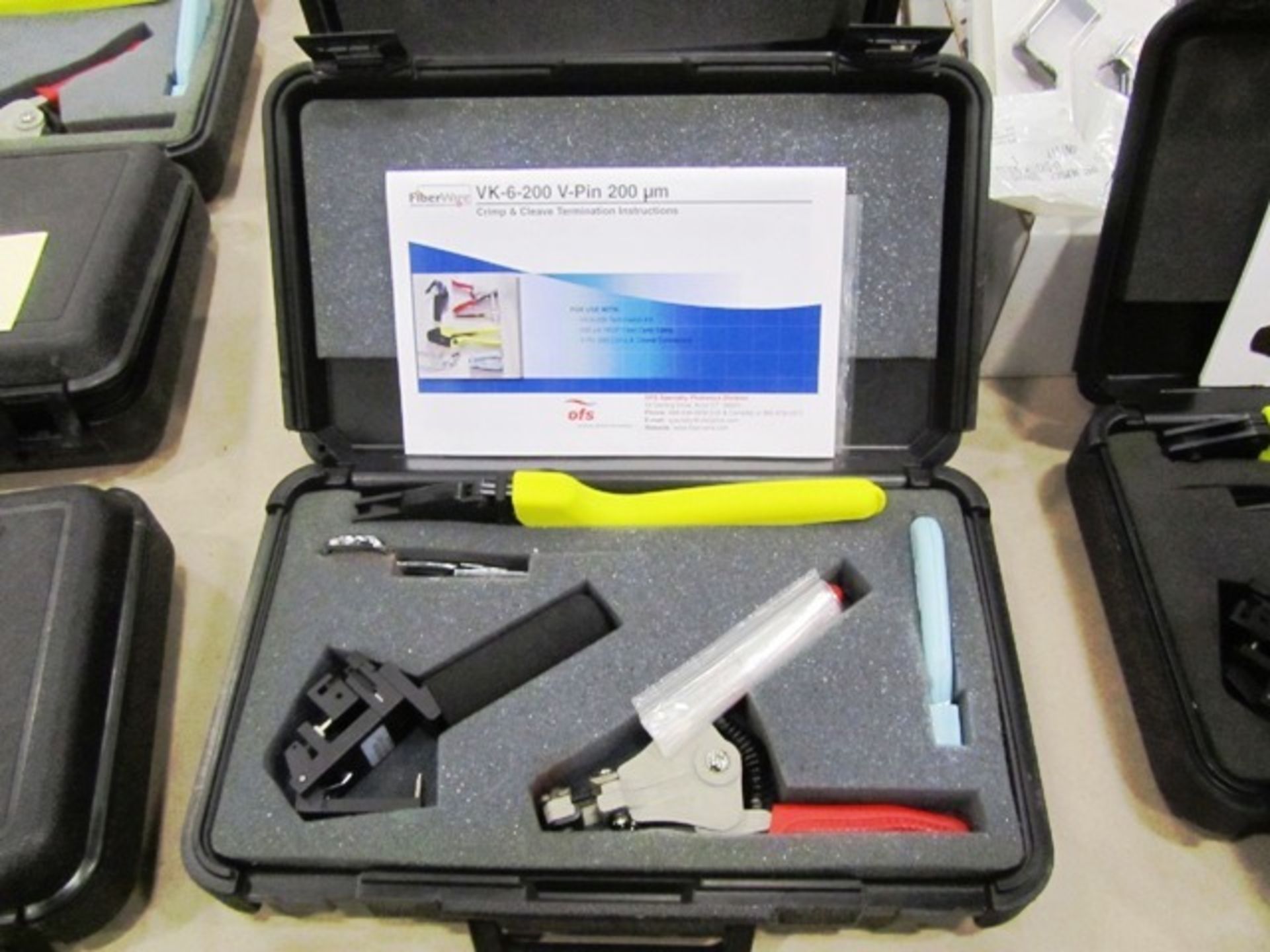 Fiberwire VK-6-200 HCS Crimp & Cleave Termination Kit