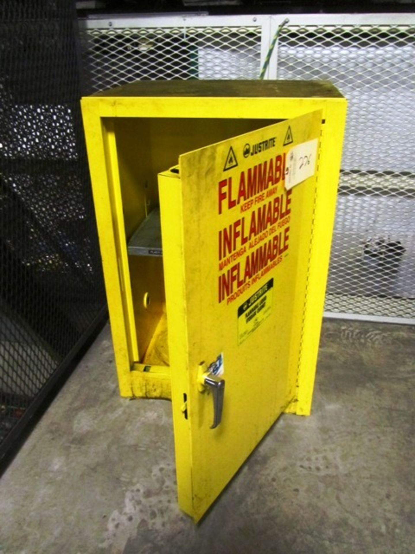 Single Door Flammable Cabinet