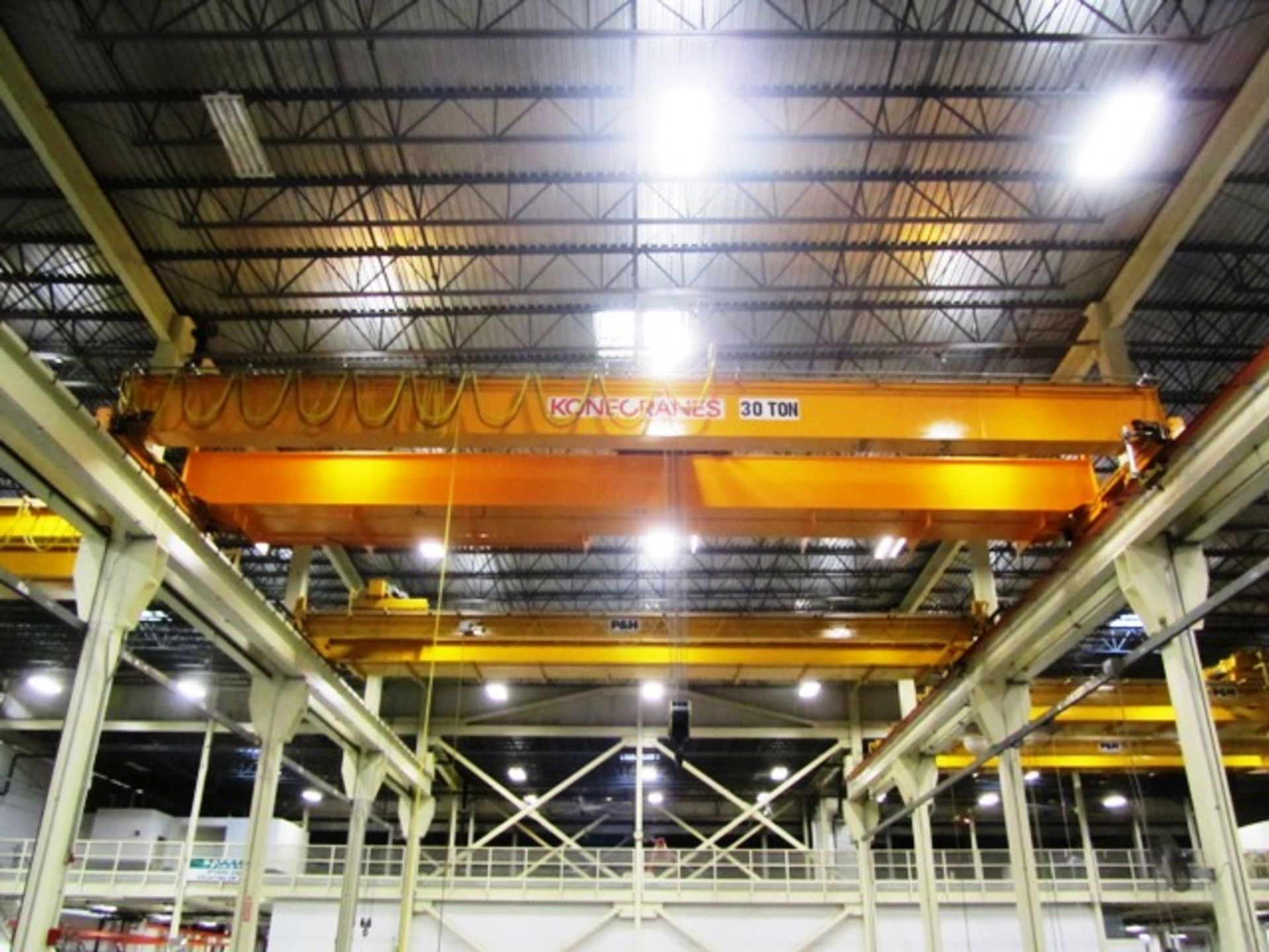 Kone Crane 30 Ton Double Girder Top Running Overhead Bridge Crane