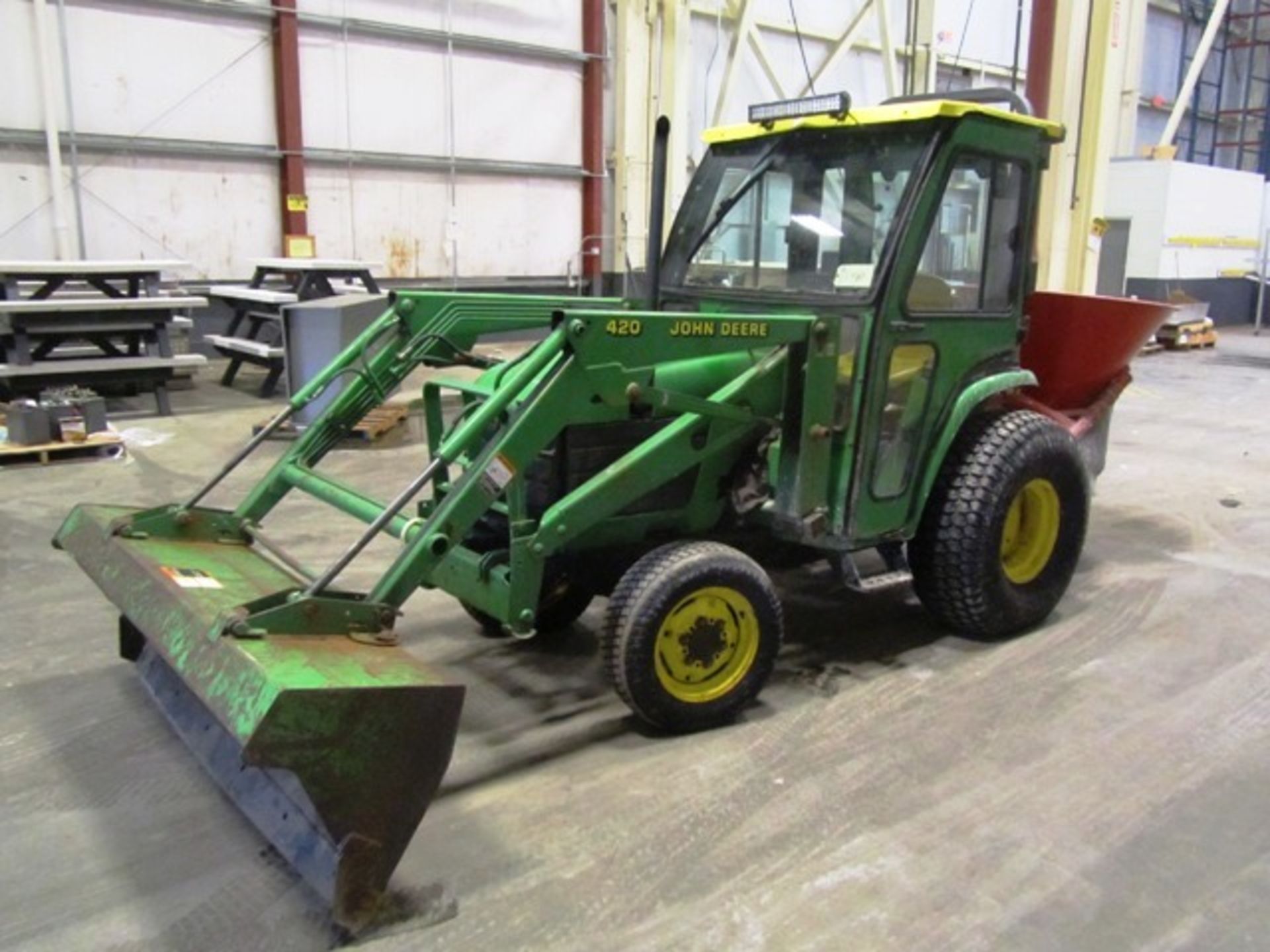 John Deere 420 Diesel Operated Tractor / Front End Loader