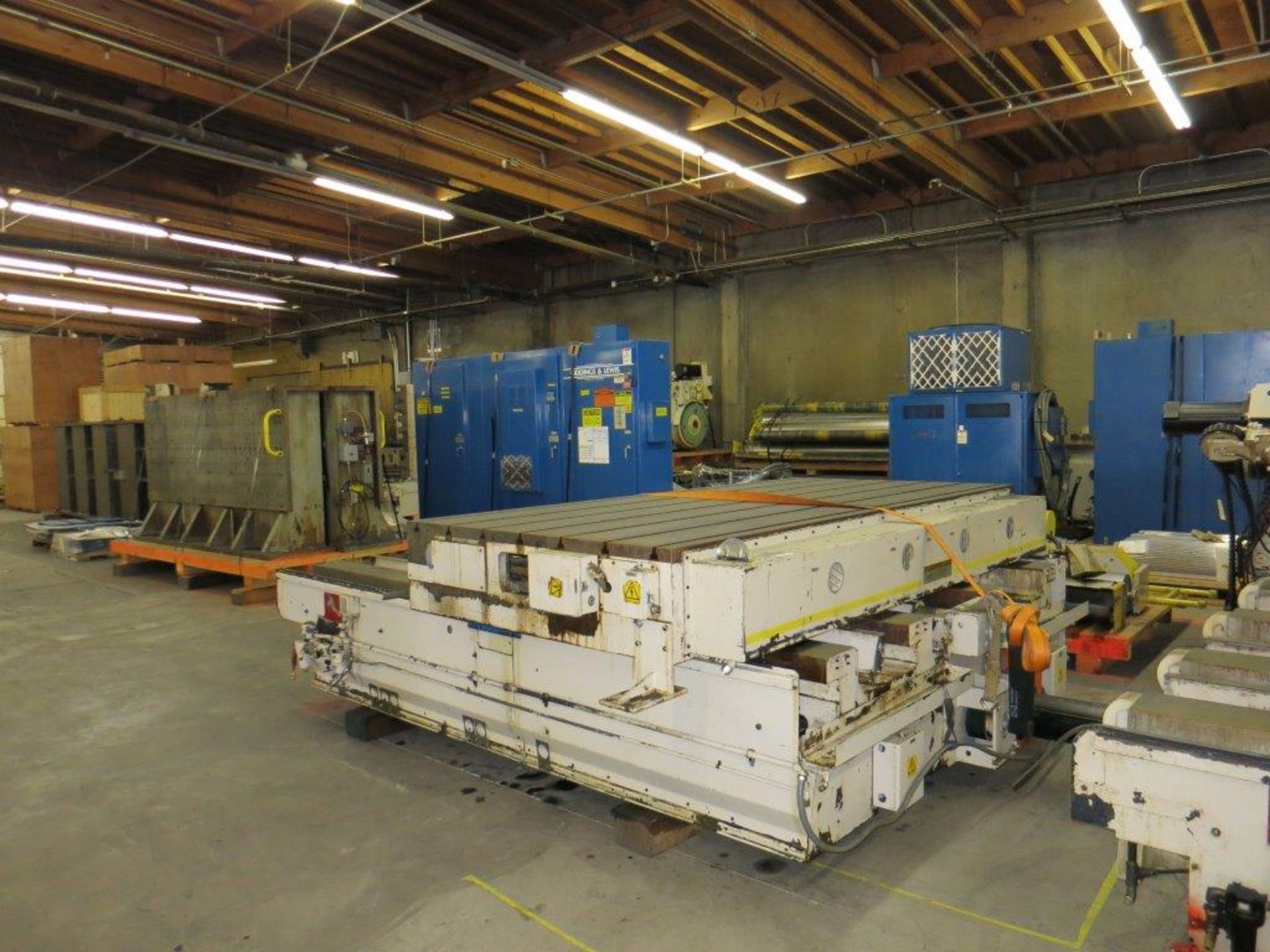 Giddings & Lewis 60” x 120” T-Slotted Platen