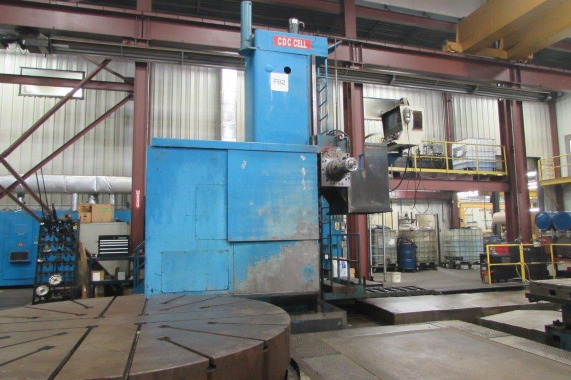 Giddings & Lewis Model G60FX 6'' CNC Floor Type Horizontal Boring Mill