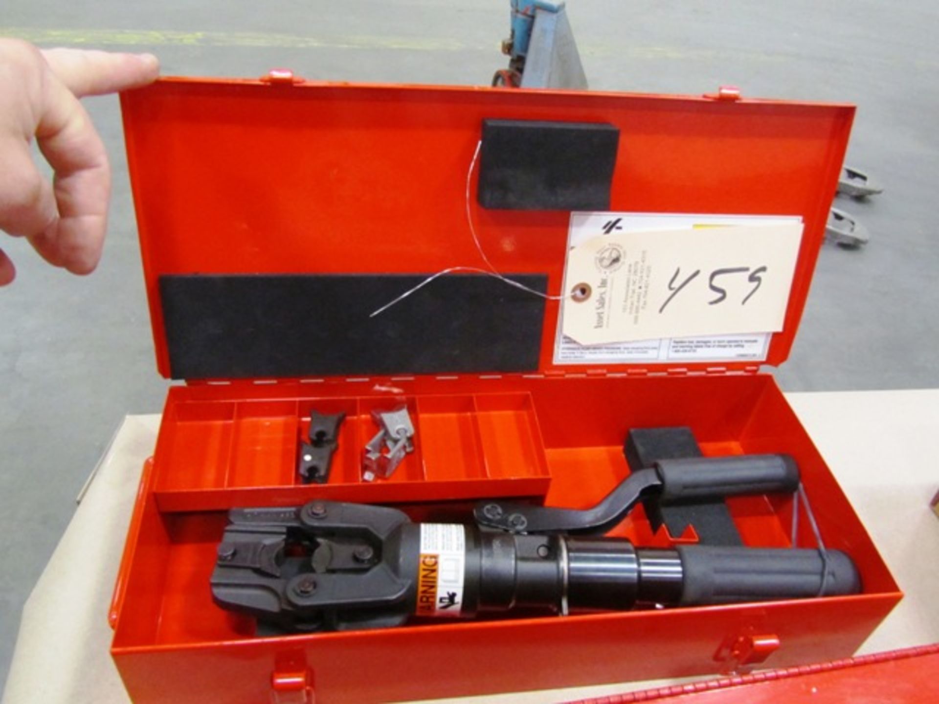 Burndy Y500CTHS Hydraulic Crimping Tool