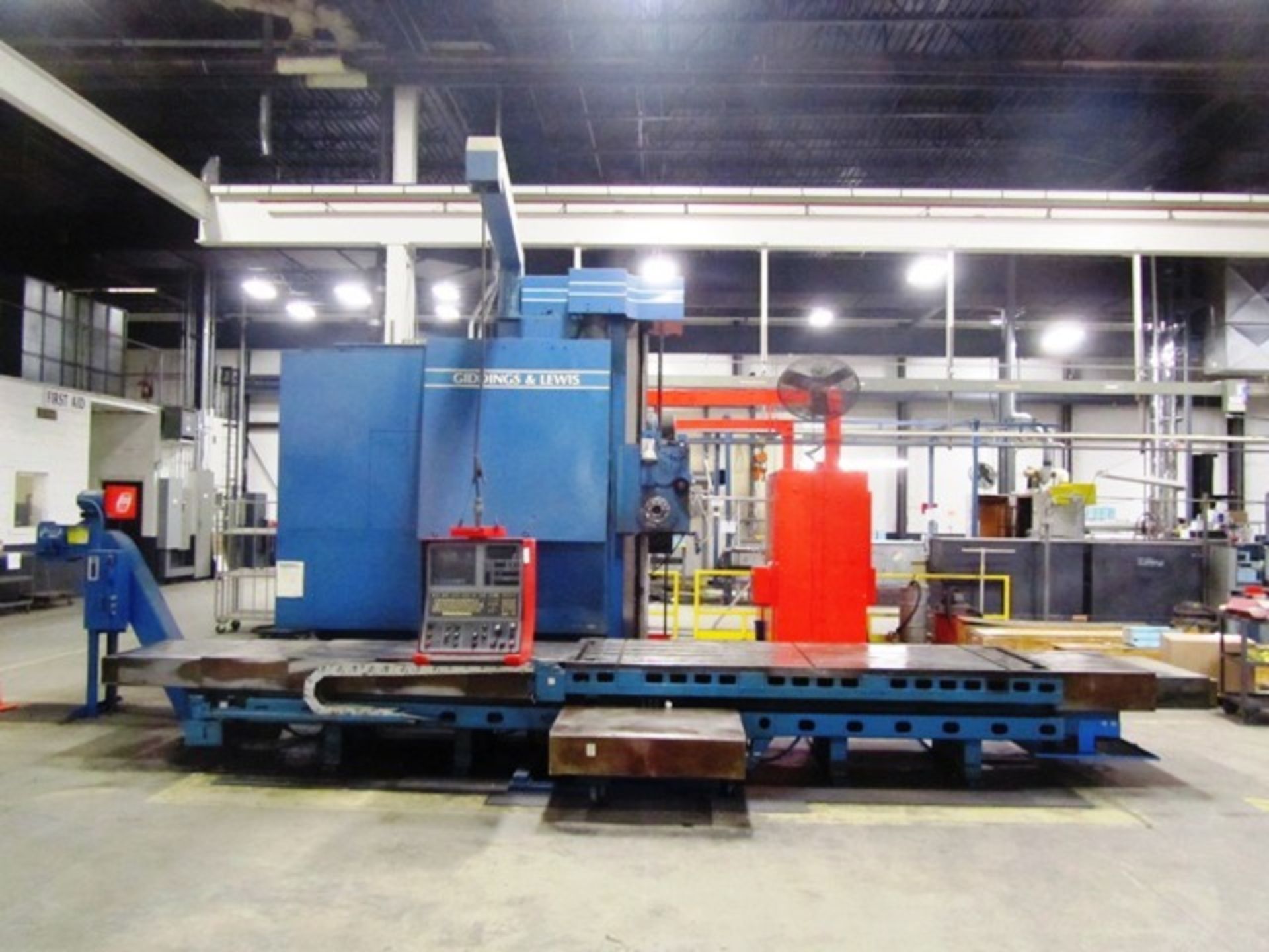 Giddings & Lewis Model 70-G5-T 5'' CNC Table Type Horizontal Boring Mill