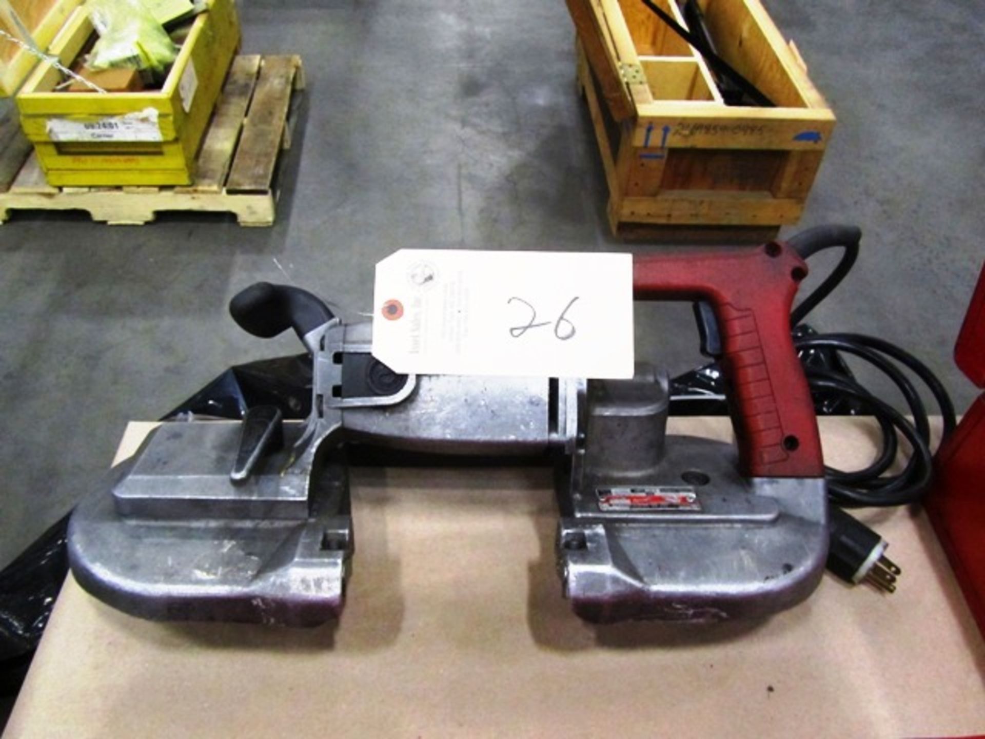 Milwaukee Electric Portable Horizontal Band Saw