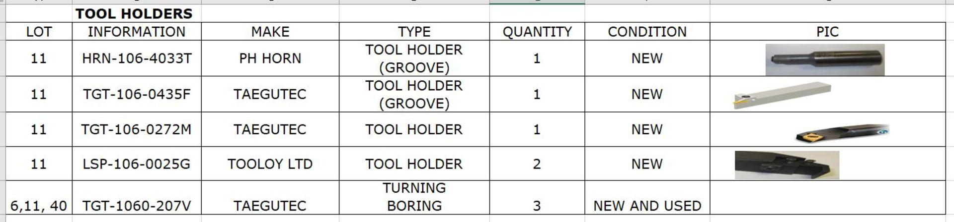 Tool Holders (new) - Image 2 of 2