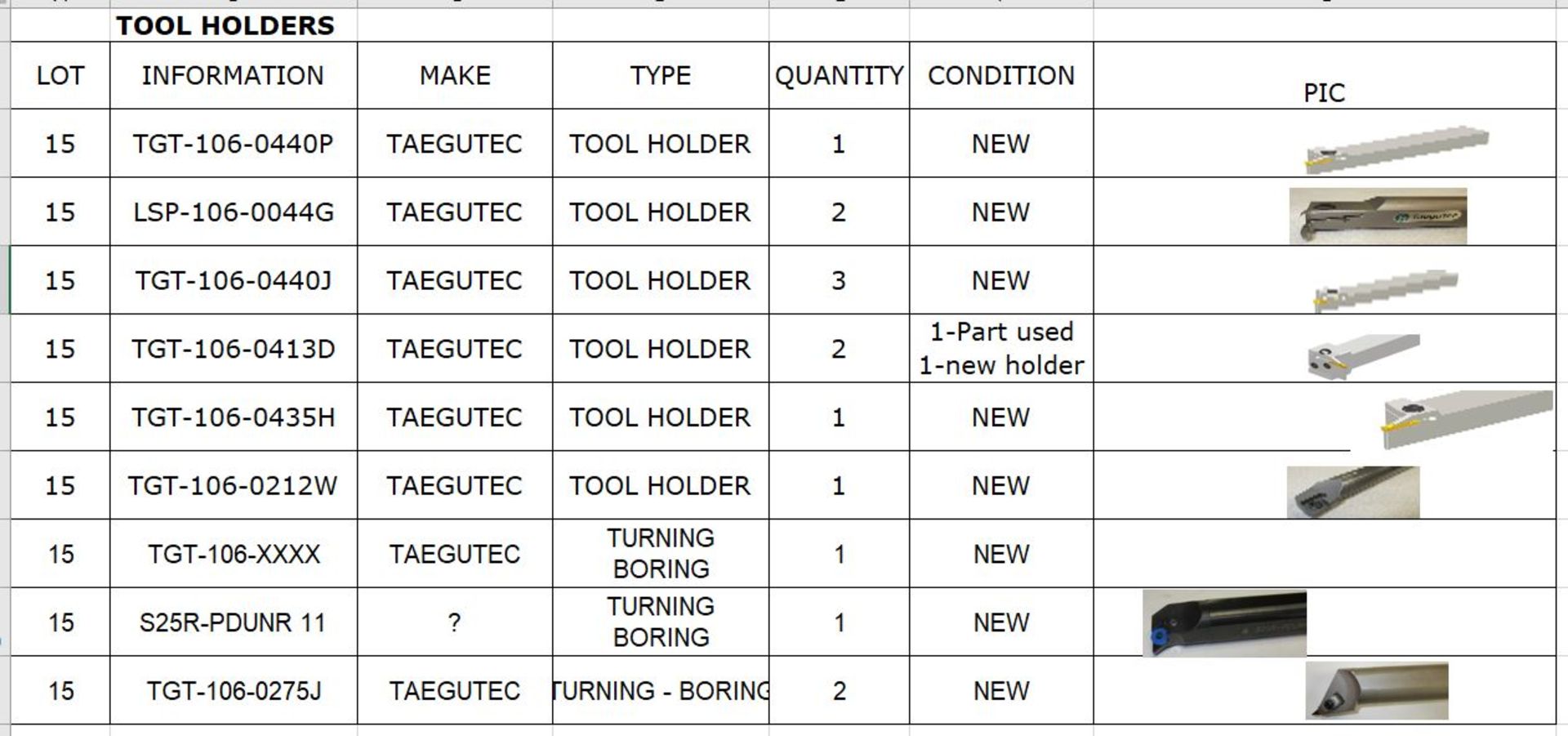 Tool Holders (new) - Image 2 of 2