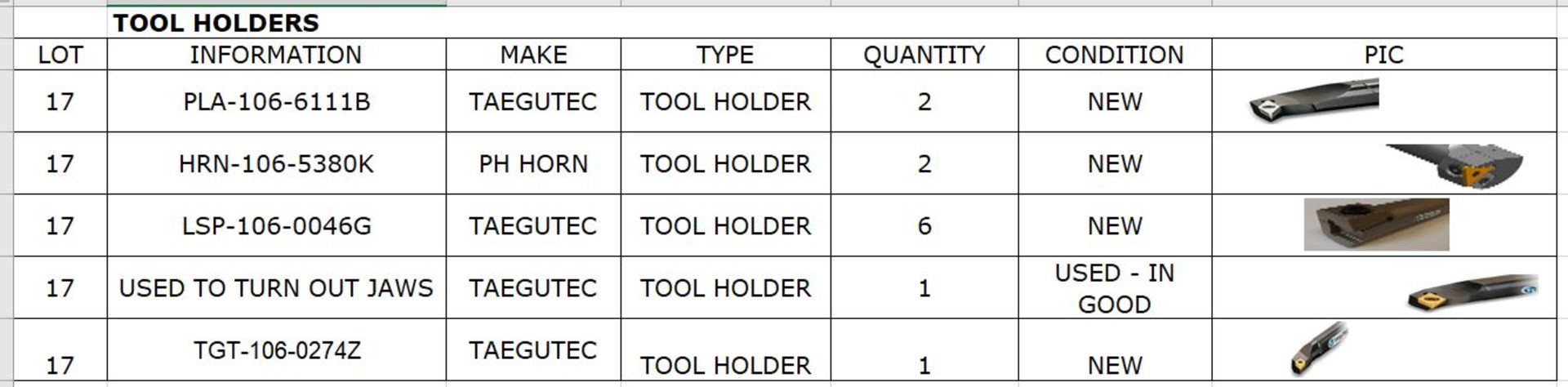 Tool Holders (new) - Image 2 of 2