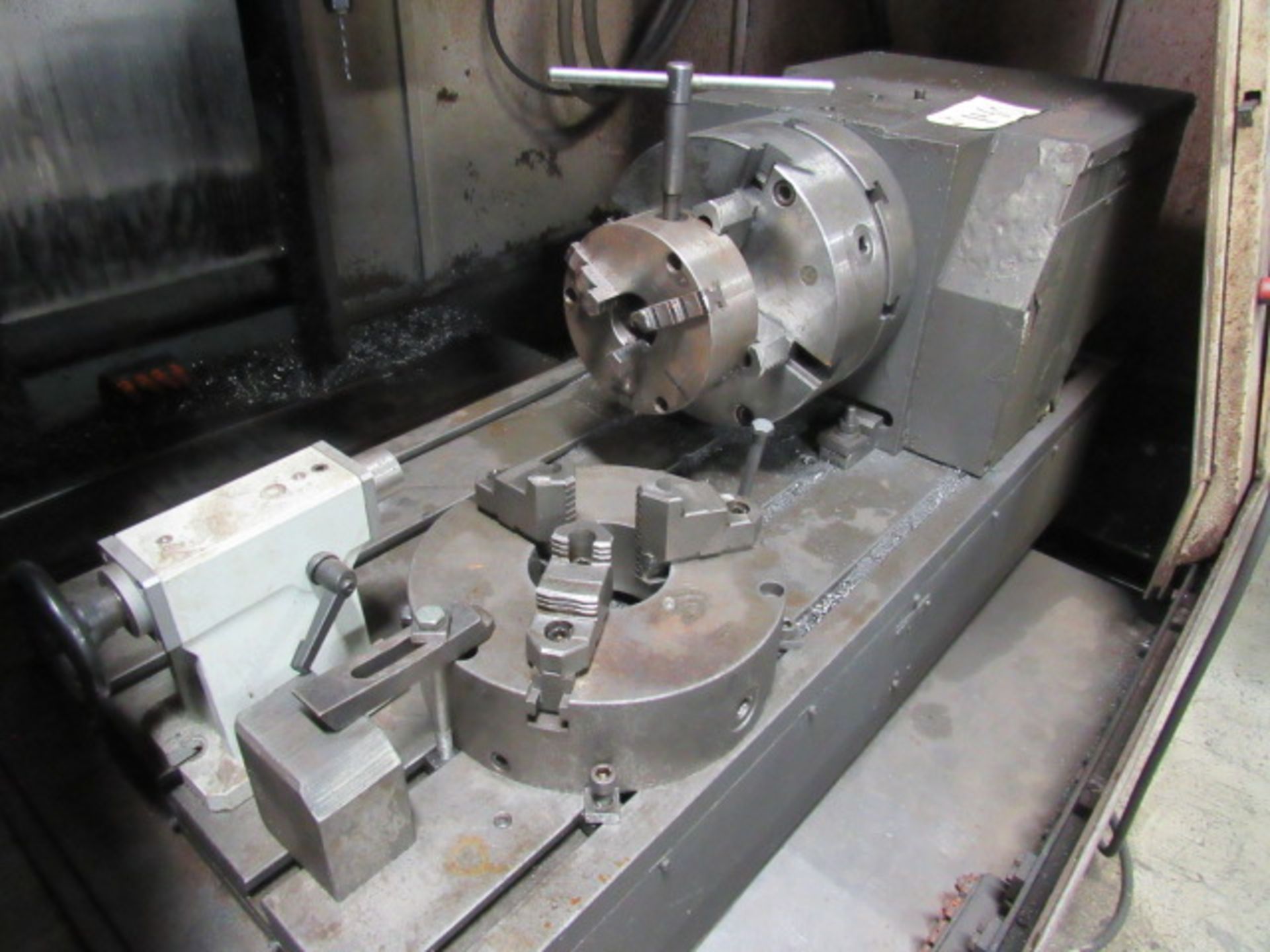 12'' 4th Axis Rotary Table & Tailstock (wired to Lot 137)