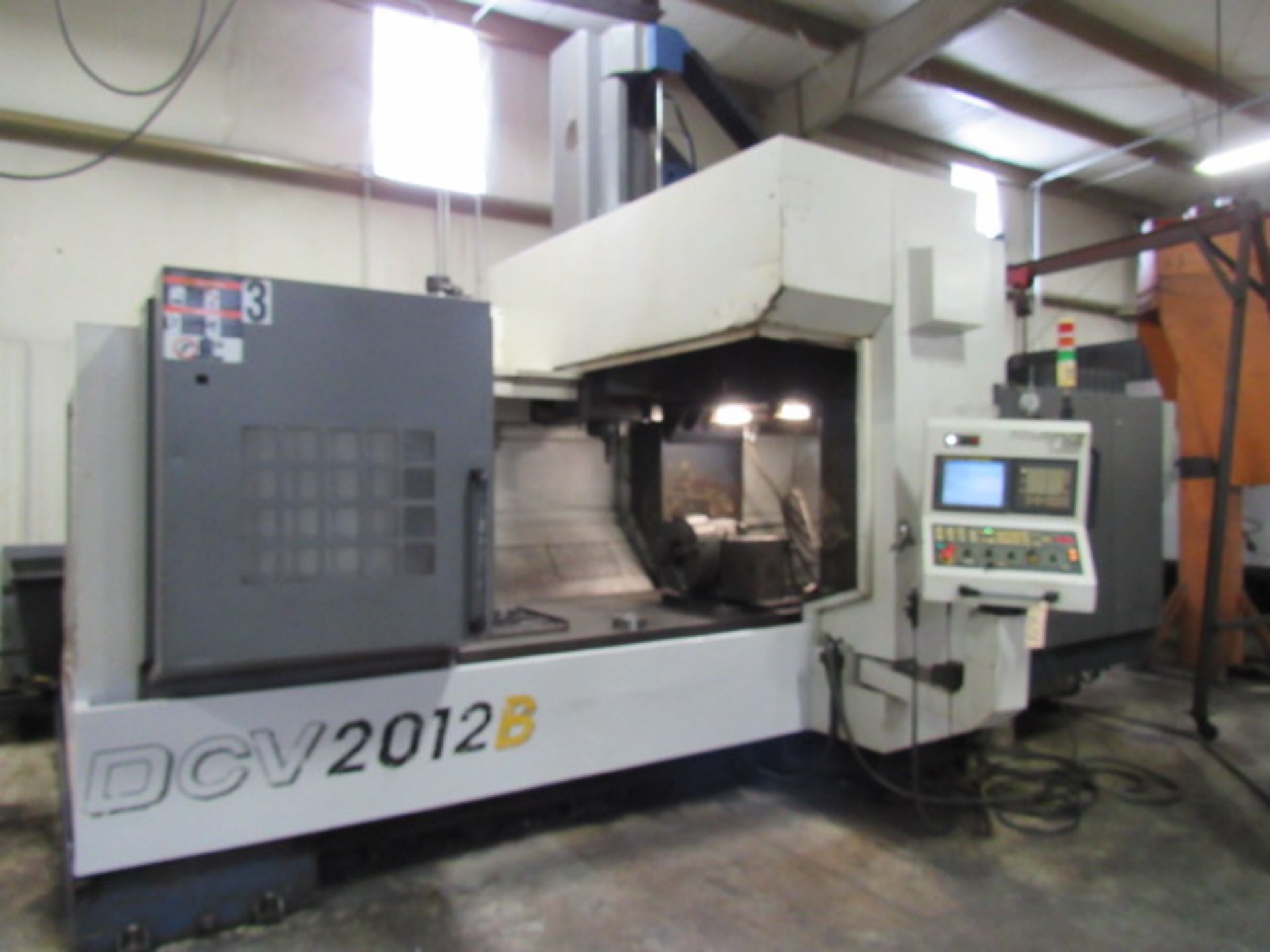 YCM Model DCV2012B 4-Axis CNC Vertical Bridge Mill - Image 2 of 10