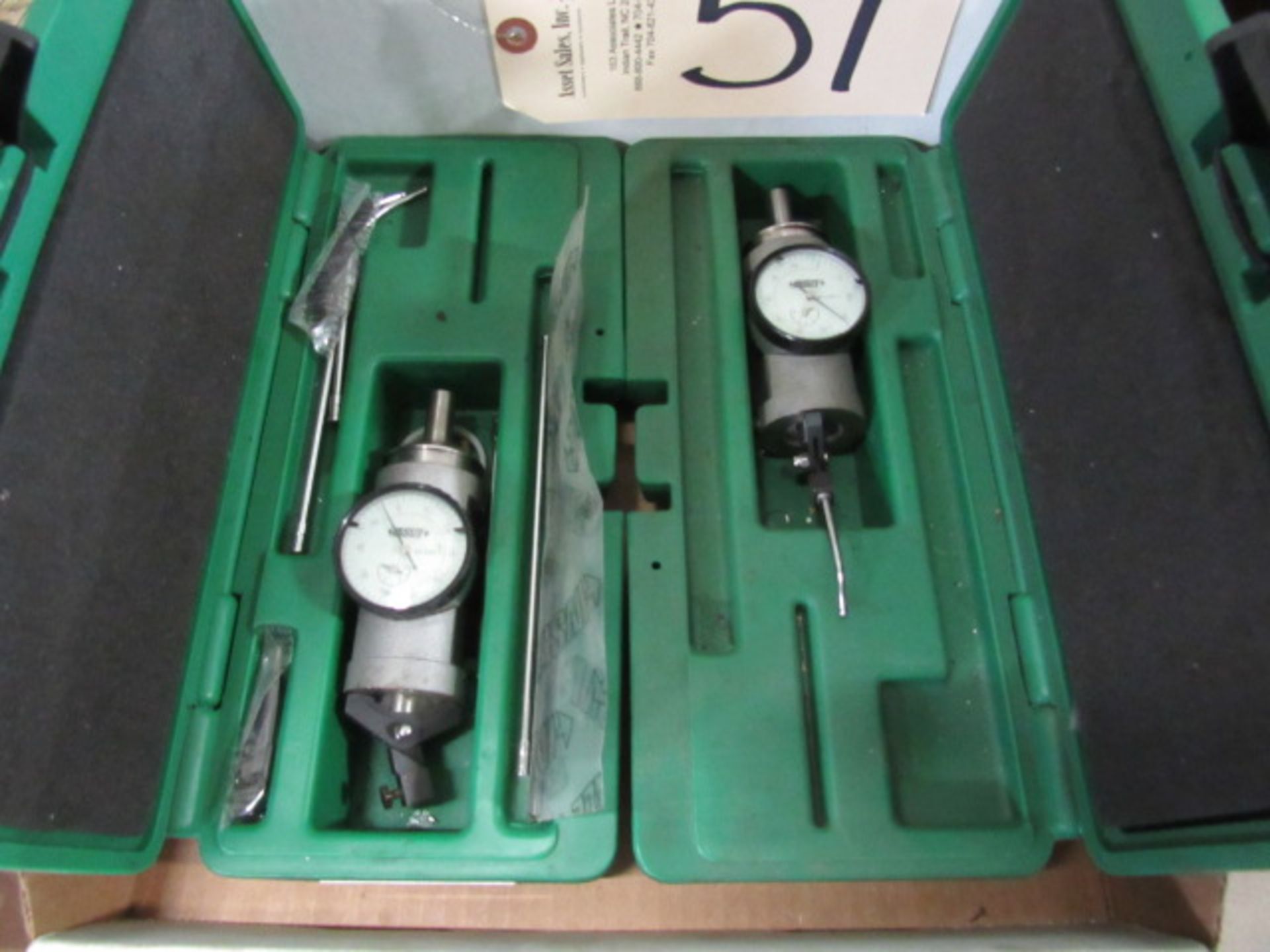 (2) Insize Co-Ax Gauges