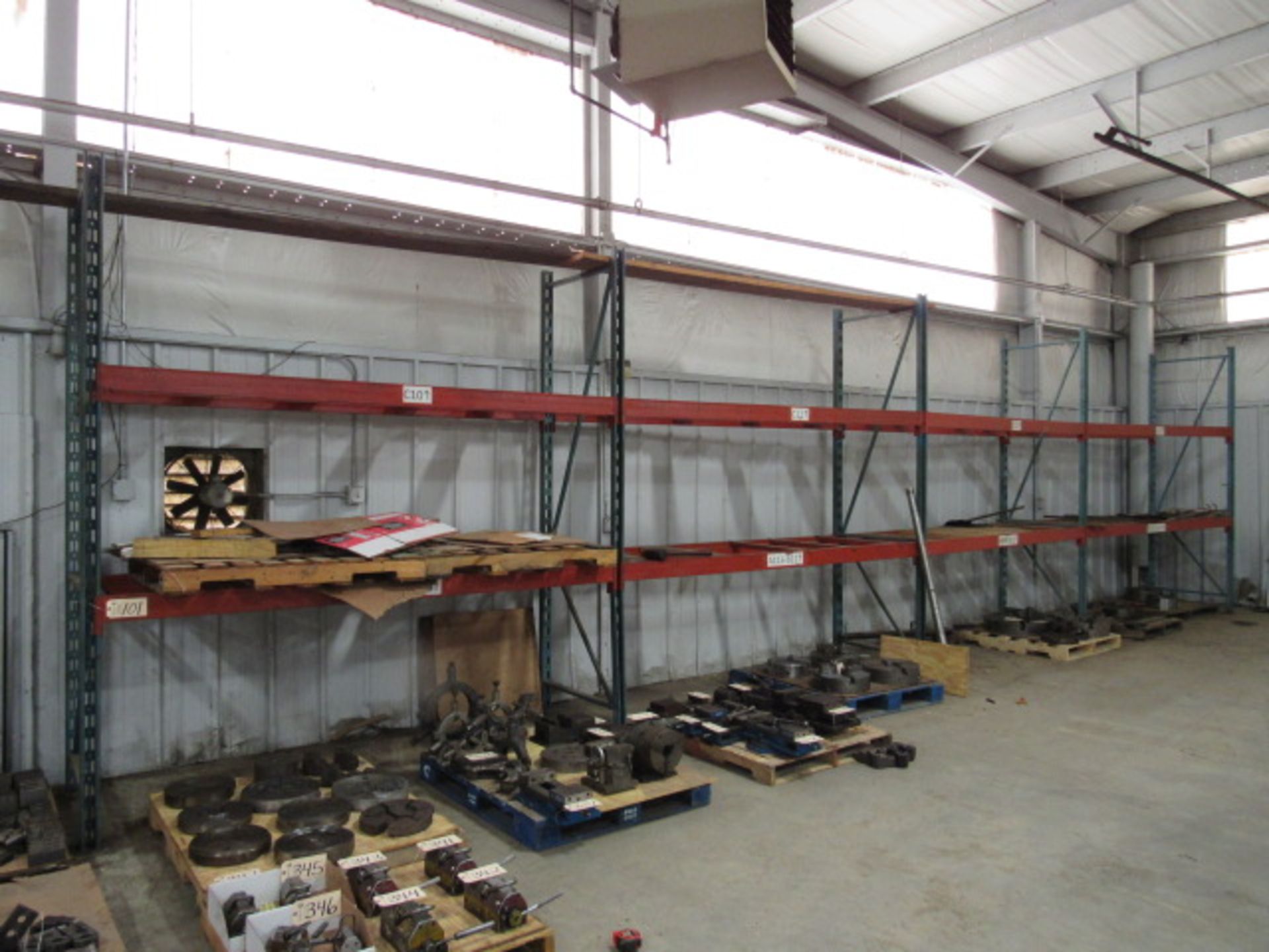 4 Sections of Pallet Racking