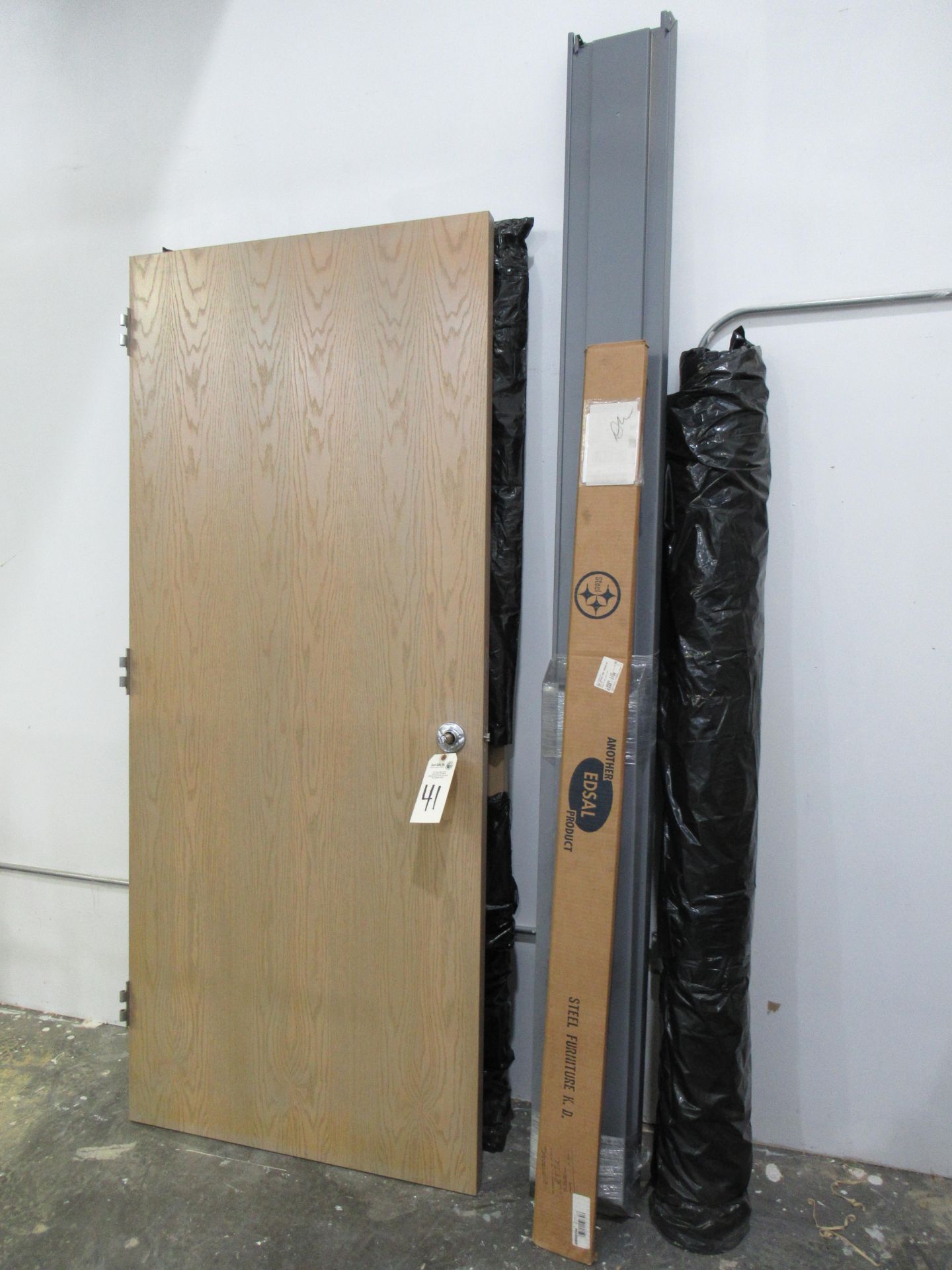 Double Doors 35-3/4'' x 83-1/4'' with Frame & Hardware (new)