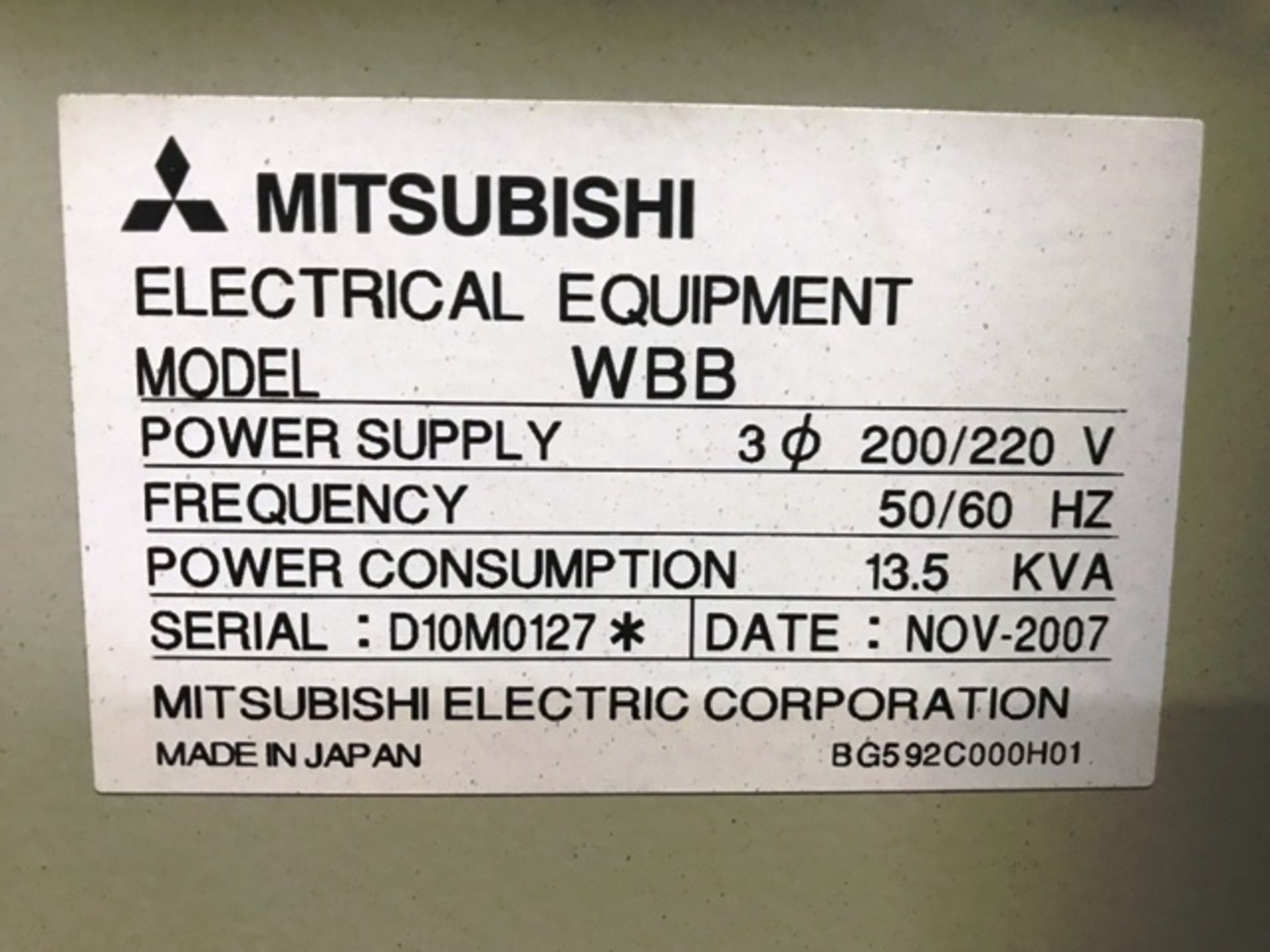 Mitsubishi MD+Pro II Wire EDM - Image 8 of 9