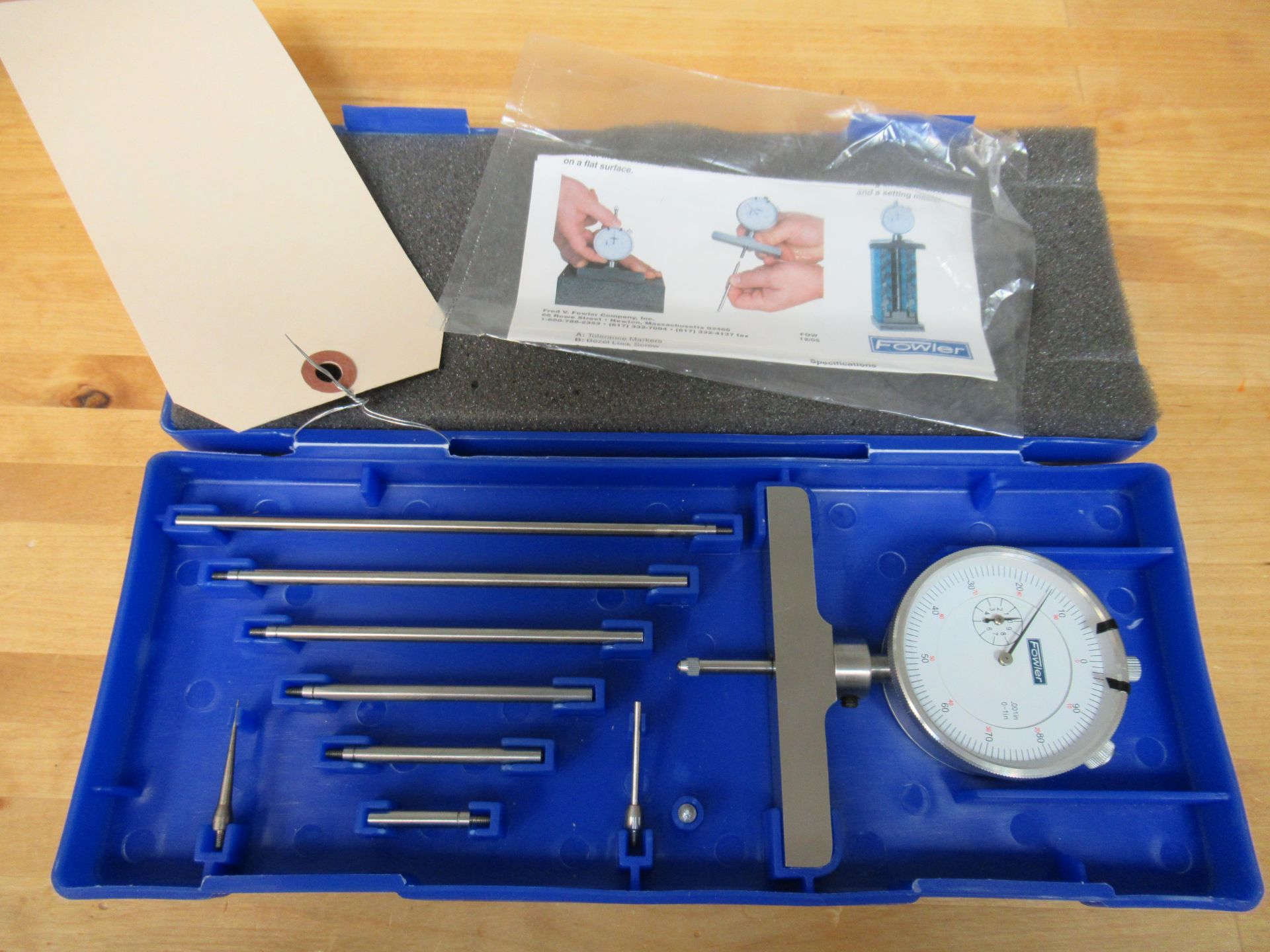 Fowler Depth Gauge Set