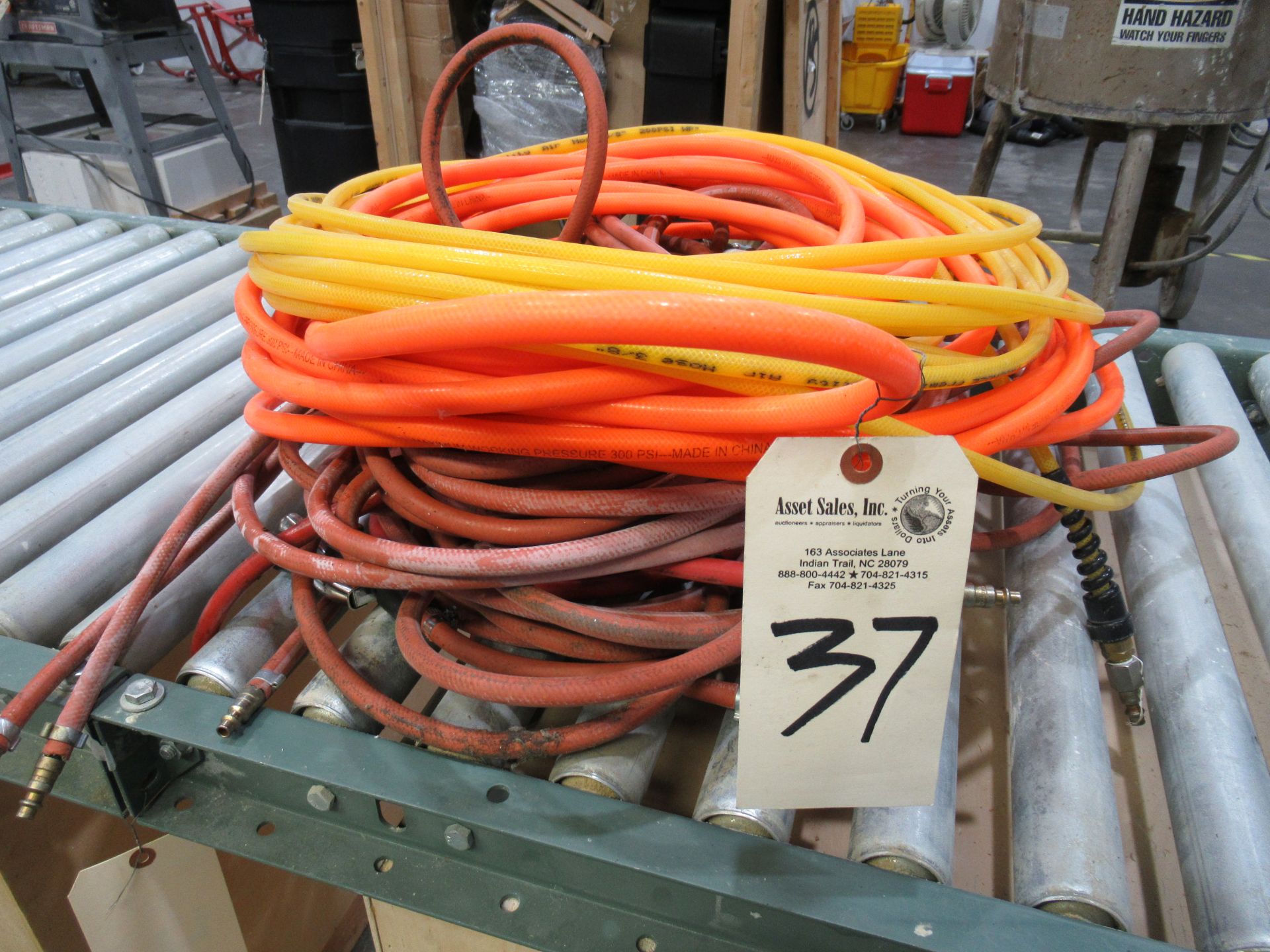 (8) Pneumatic Air Hoses