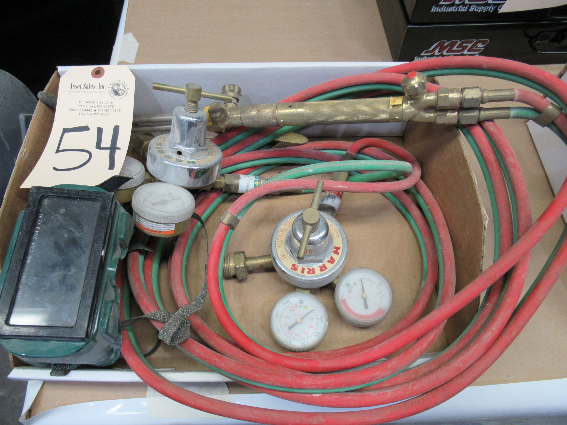 Harris Welding Supplies, Oxy/Acetylene Torch, Hose & Regulators