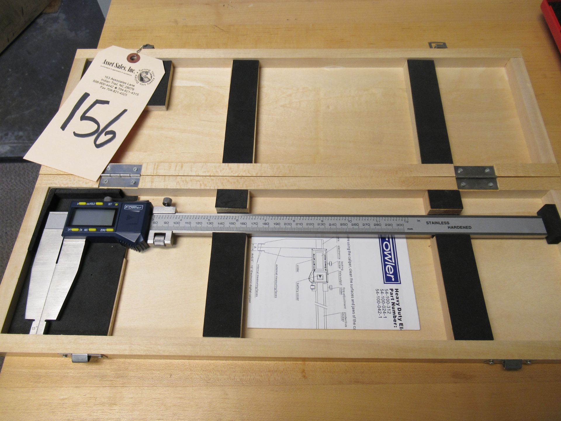 Fowler 12'' Digital Caliper