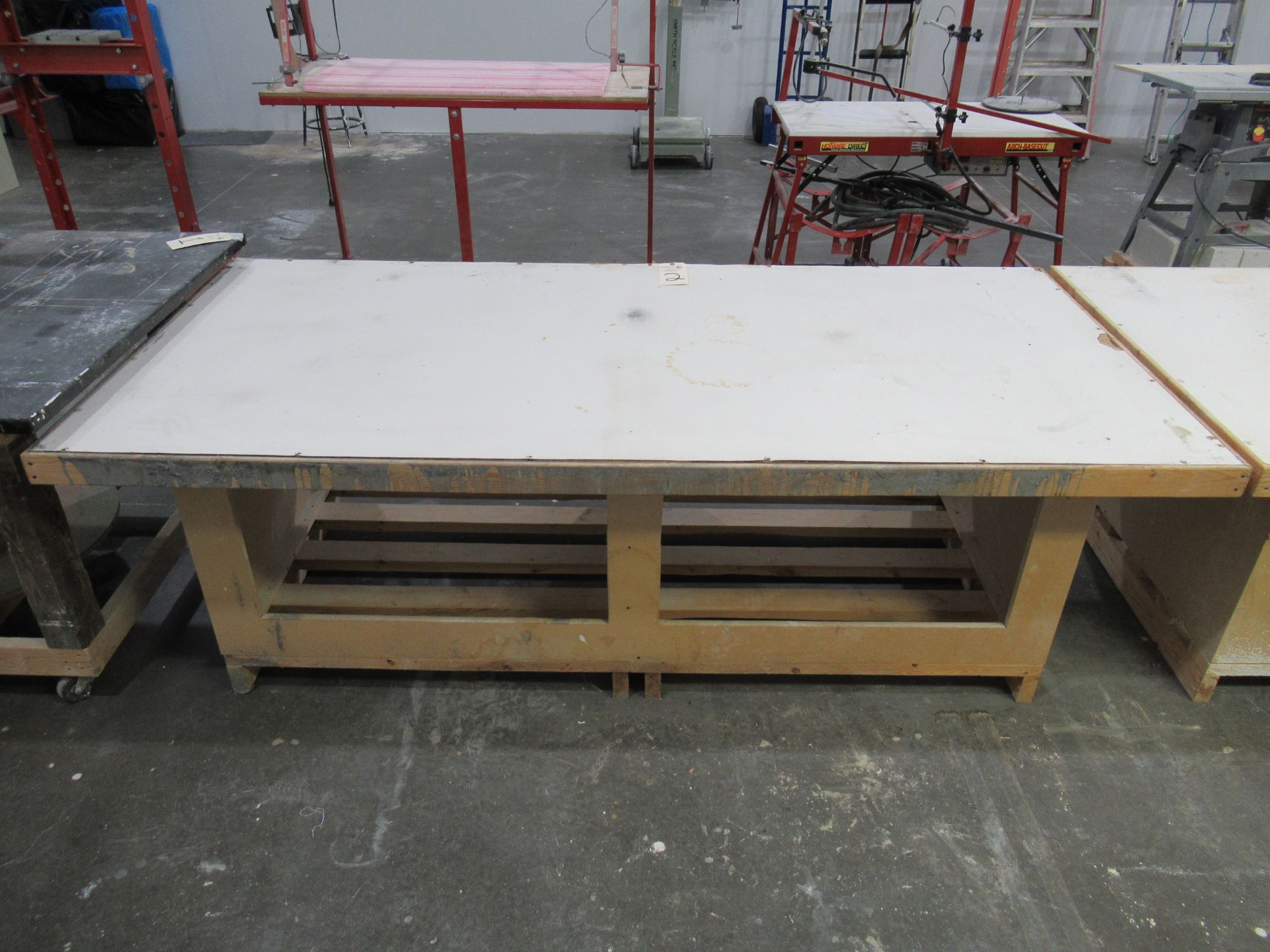 92''L x 44''W x 30''H Table