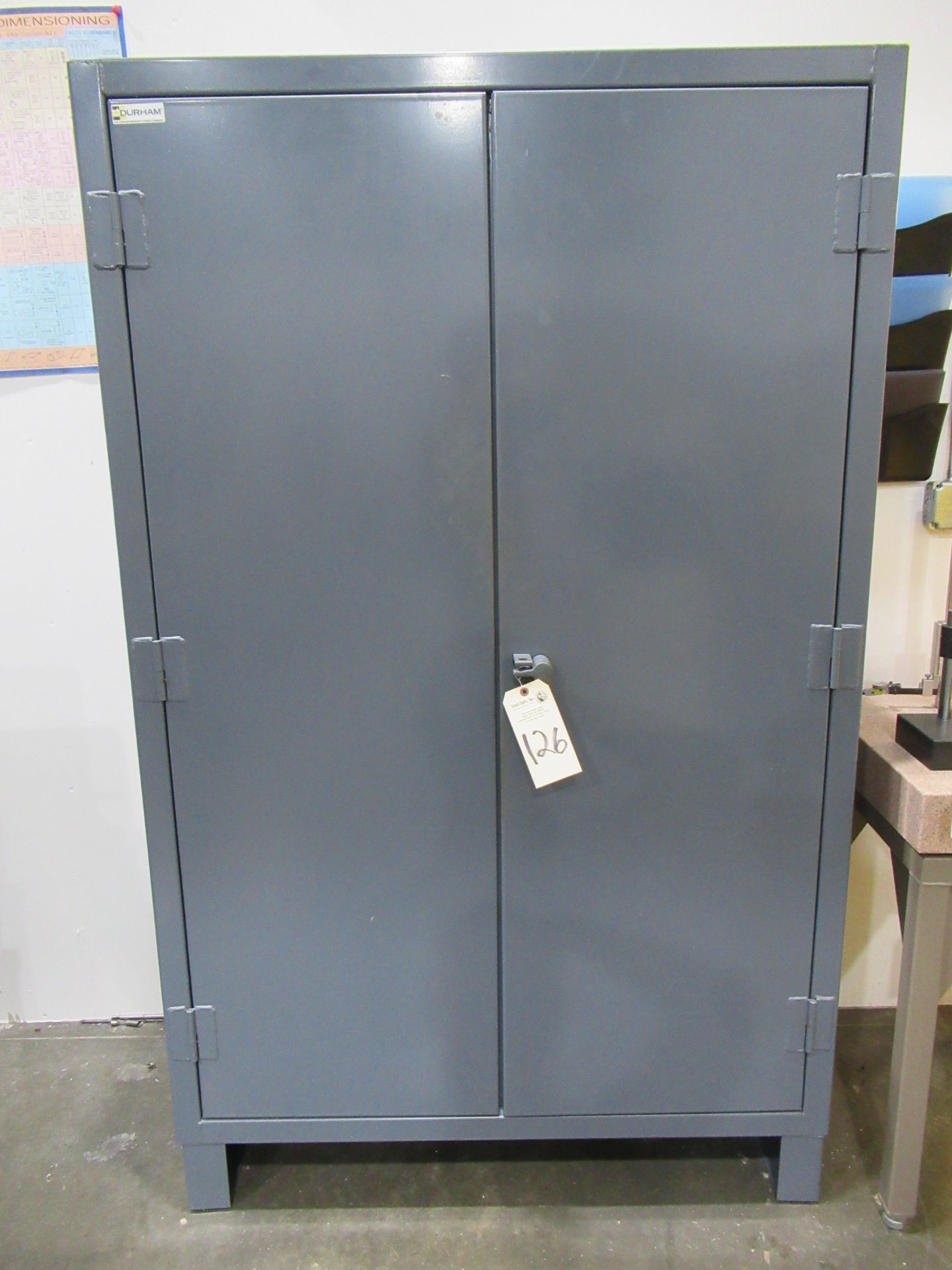 Durham Manufacturing Heavy Duty Cabinet with Contents