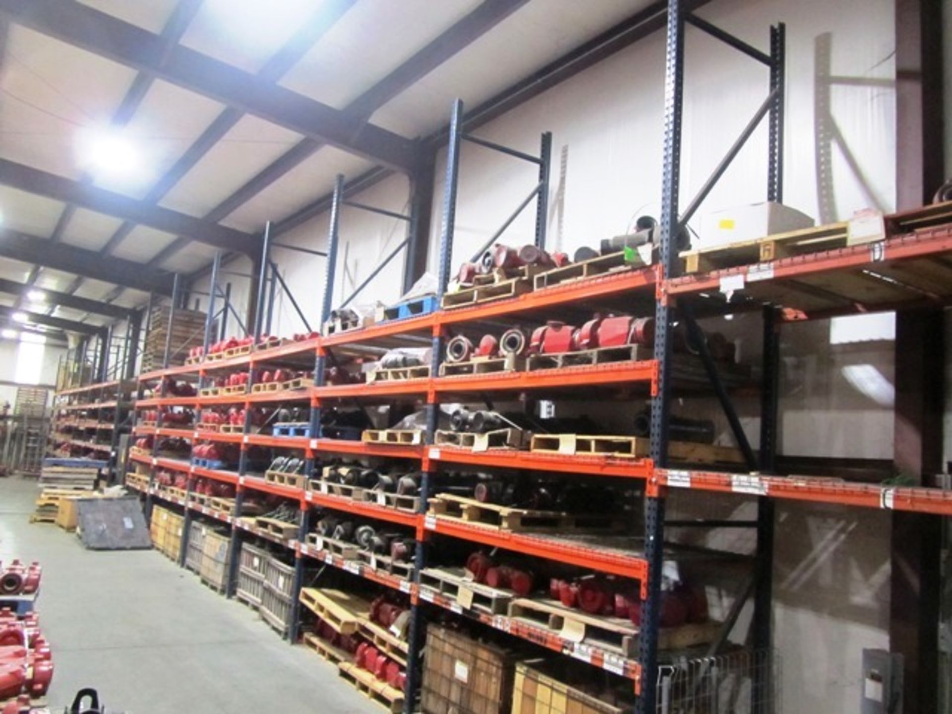 12 Sections Multi Tier Pallet Racking - 42''D x 8'W x 18'H