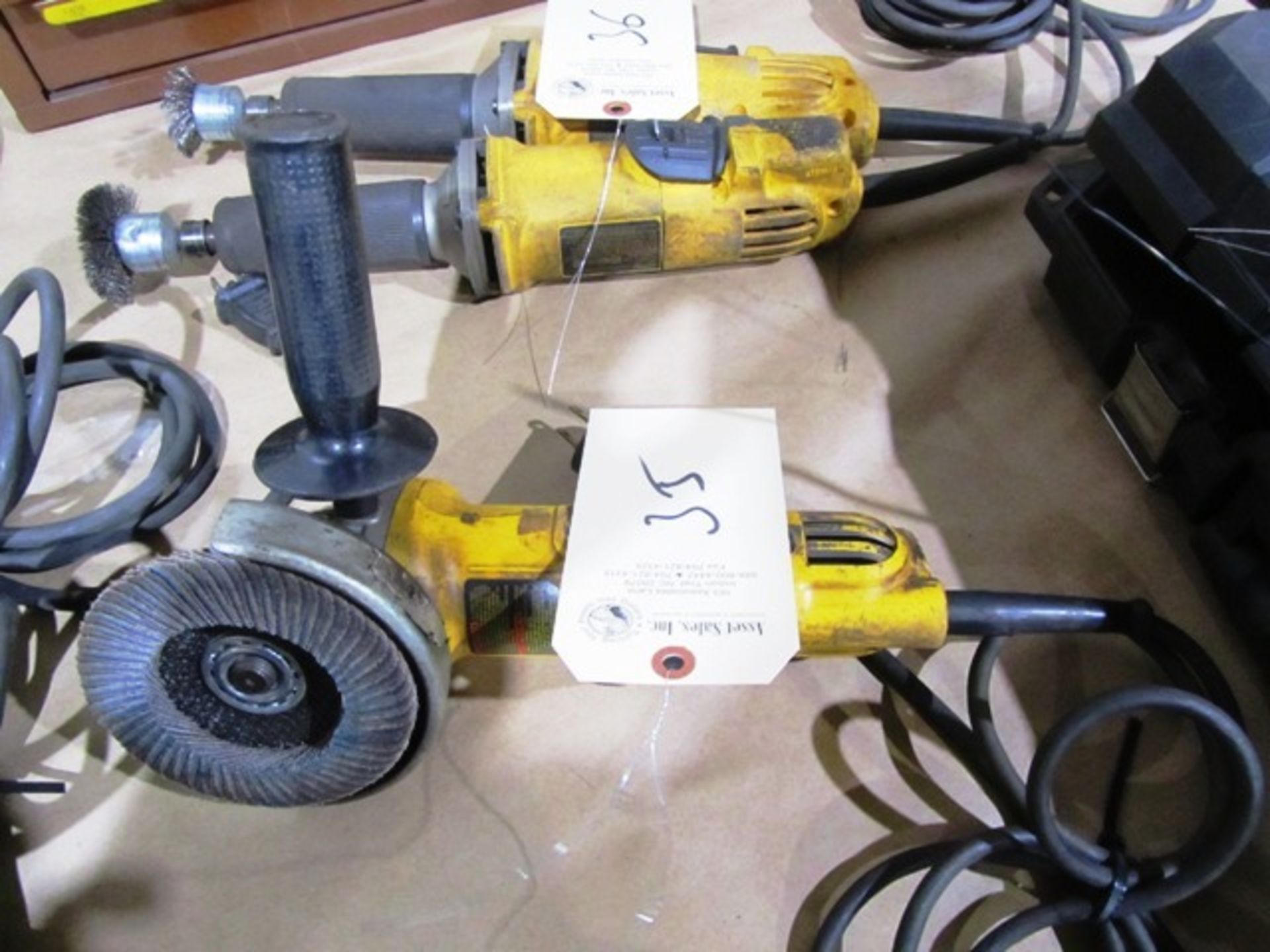 (2) Dewalt Electric Grinders