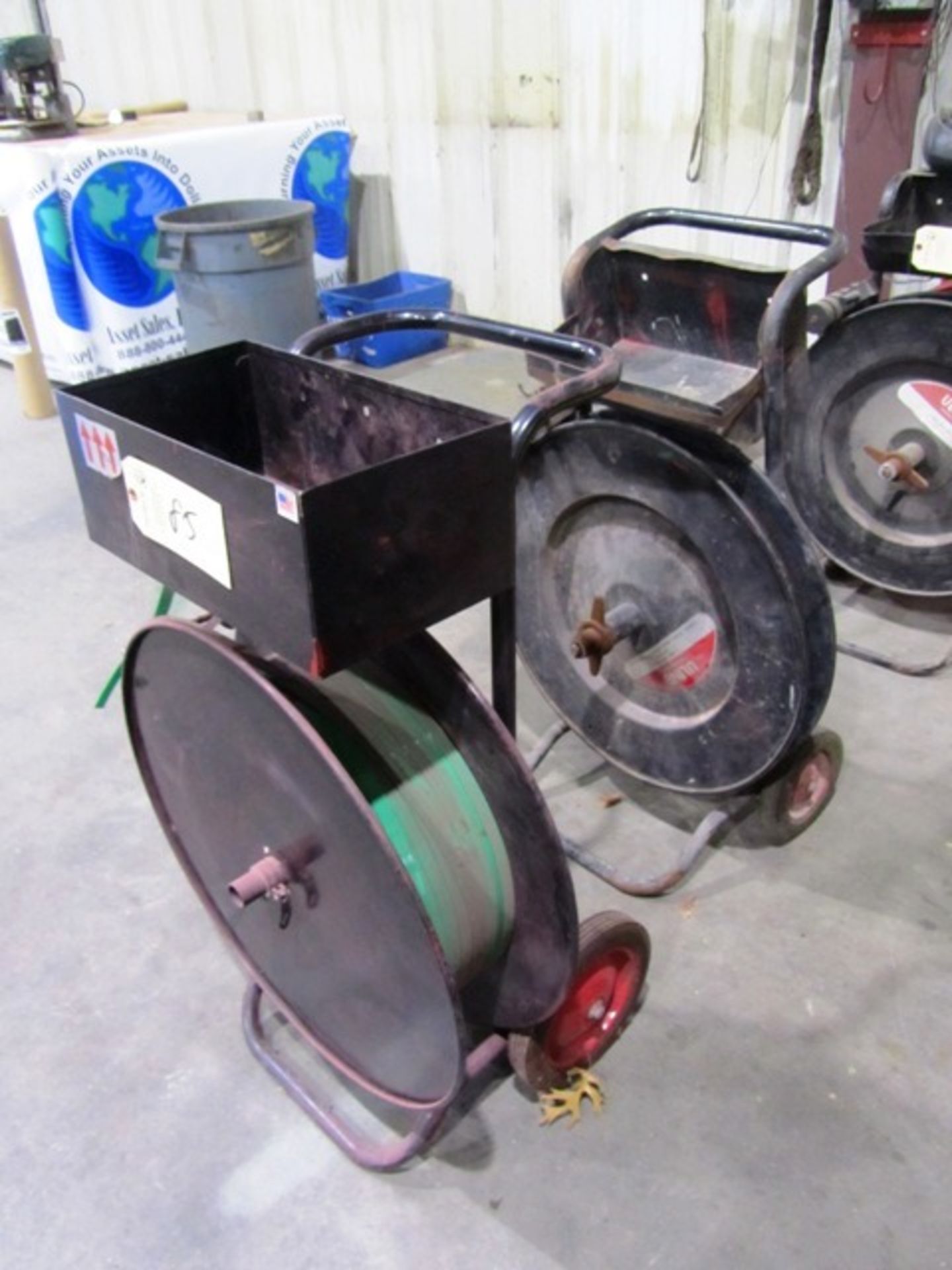 (2) Strapping & Banding Carts