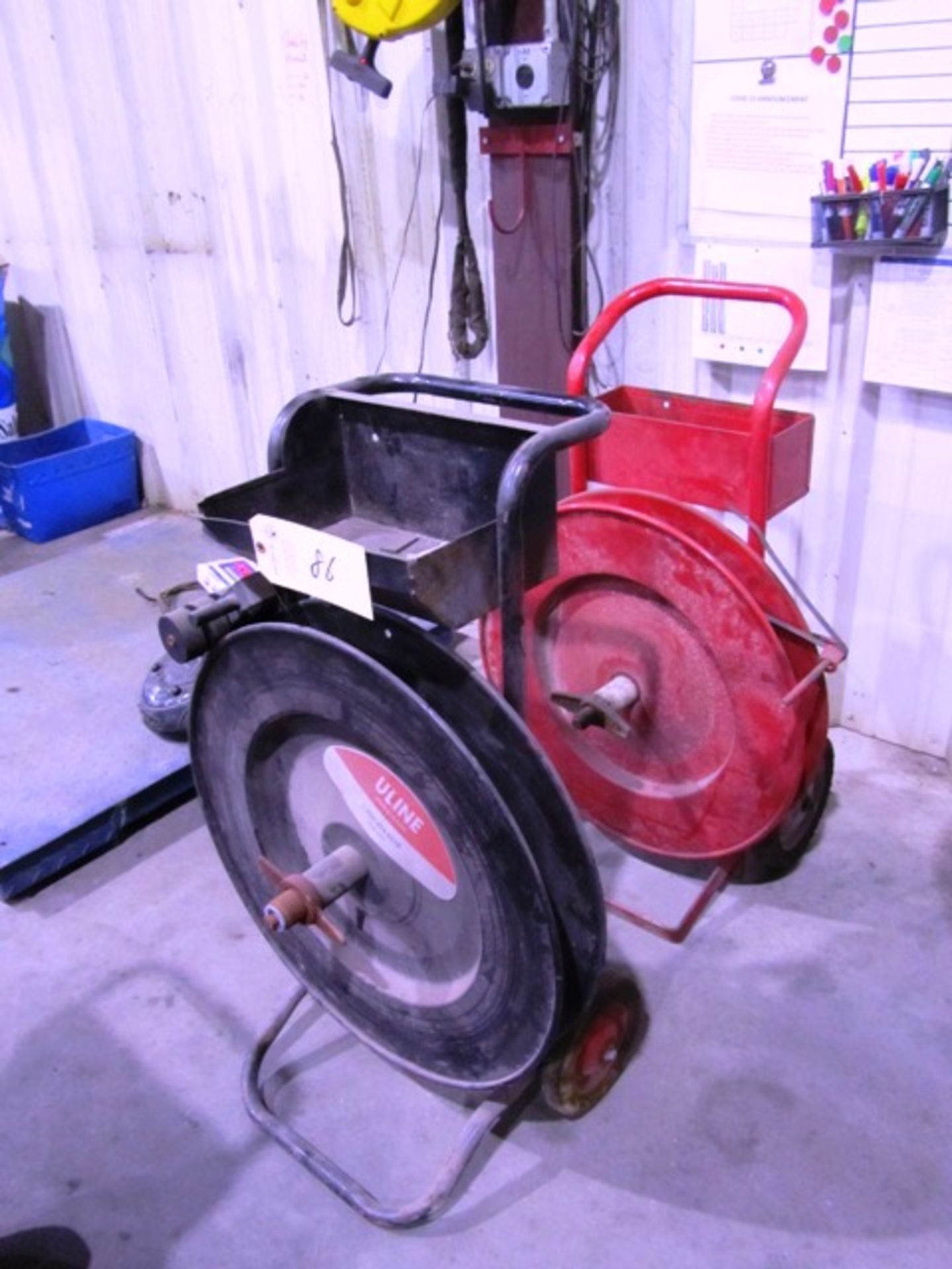 (2) Strapping & Banding Carts