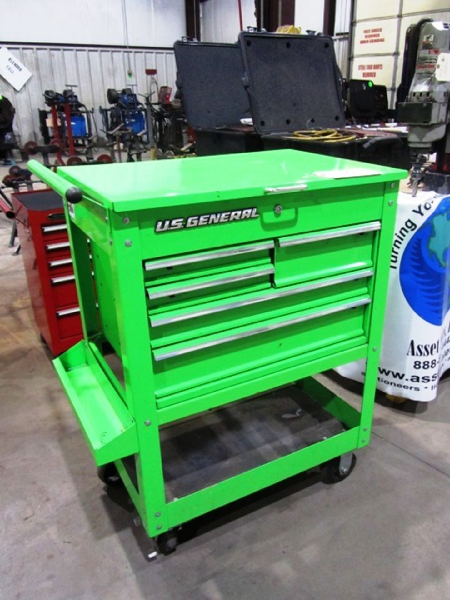 US General 5 Drawer Portable Toolbox