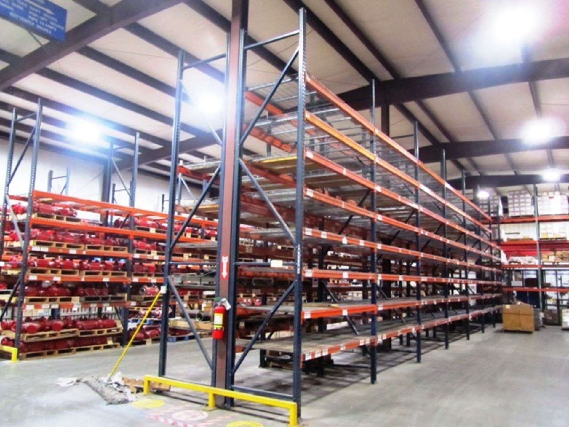 13 Sections Multi Tier Pallet Racking - 42''D x 8'W x 18'H