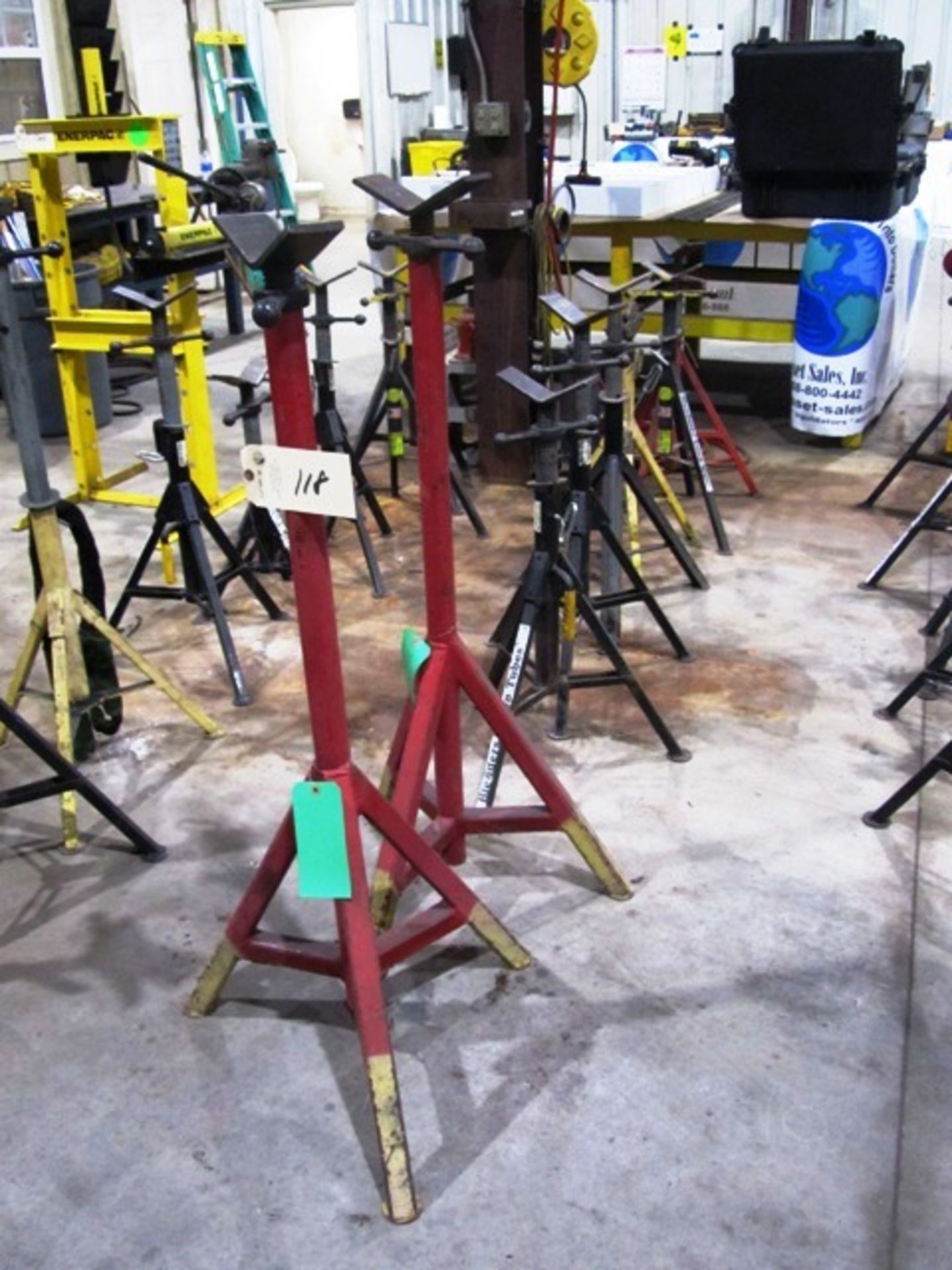 (8) Assorted Bar Stands