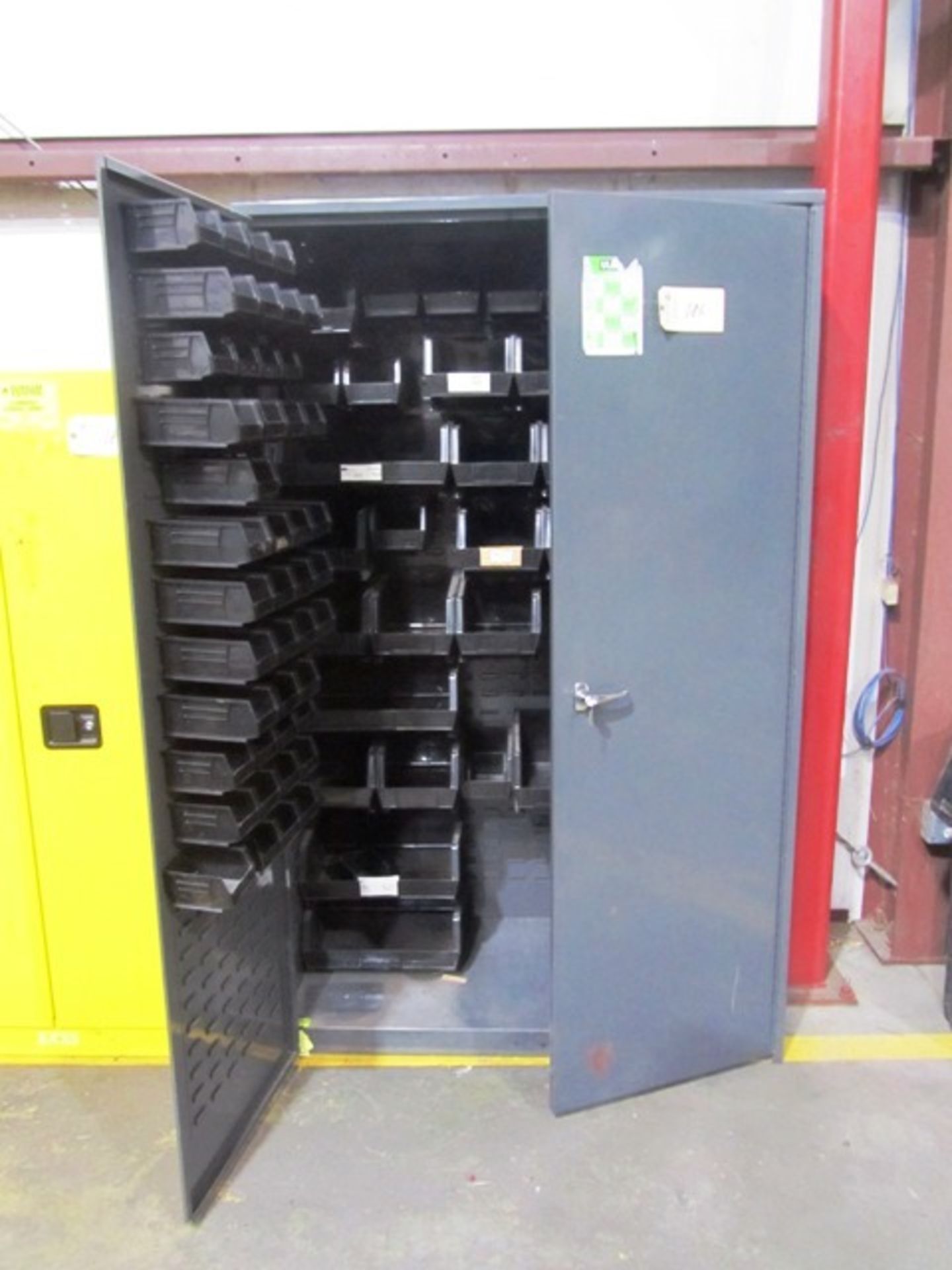 Strong Hold Type 2 Door Heavy Duty Cabinet with Parts Bins