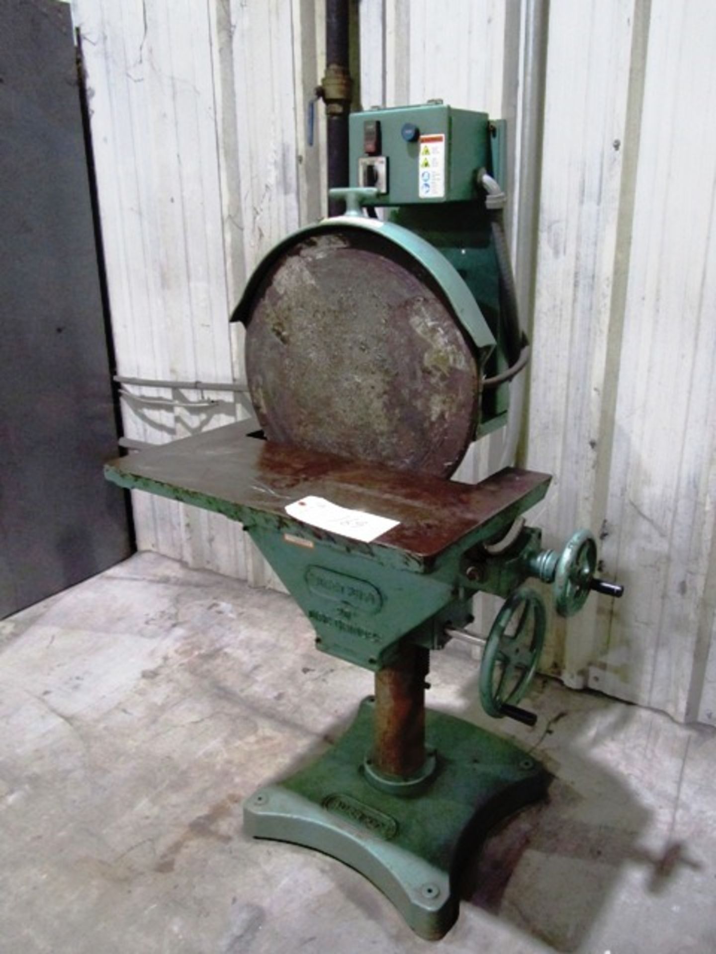 Burr King 20'' Disc Sander with Push Button Control