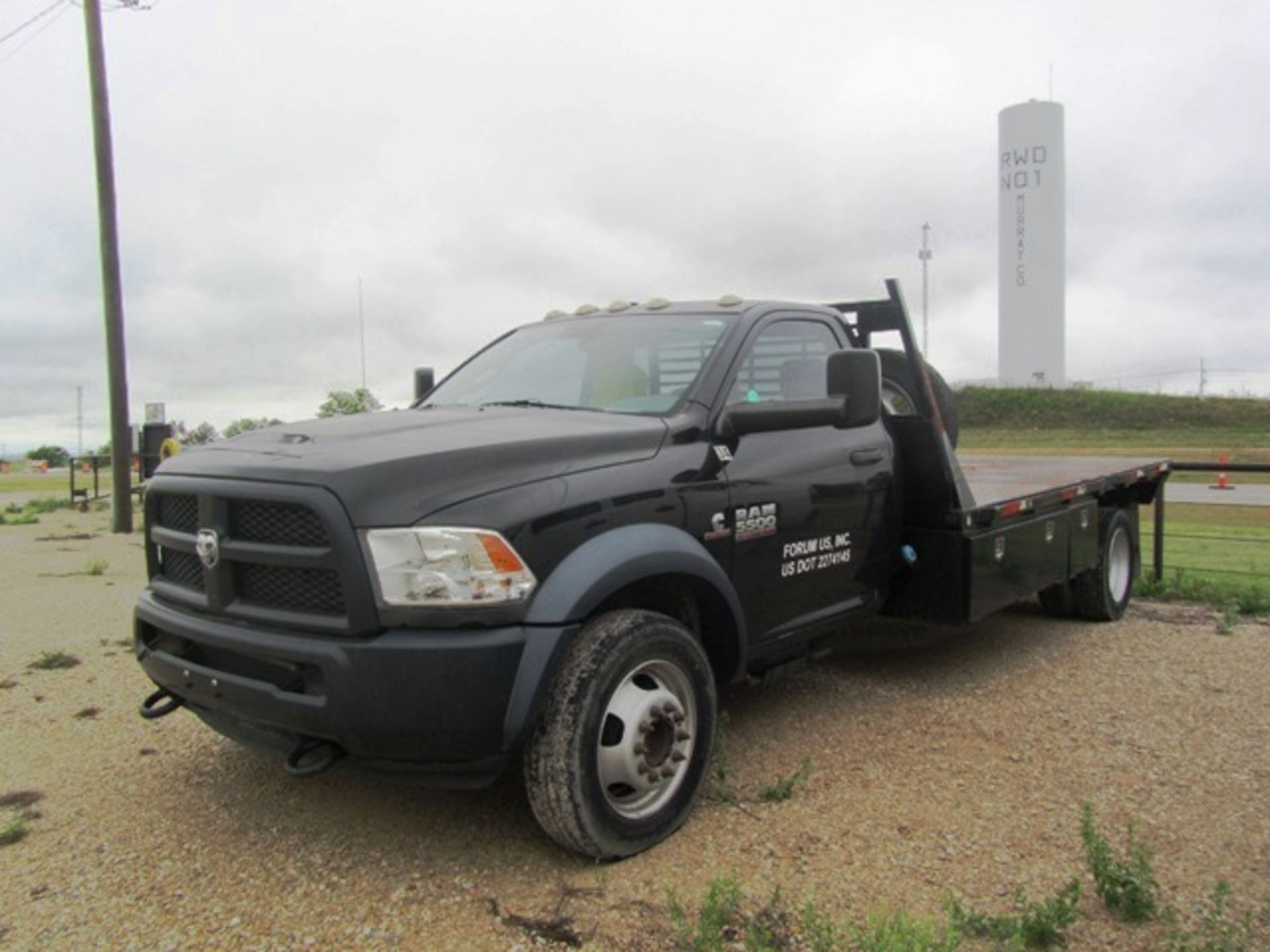 Dodge Ram 5500HD Diesel Flatbed Truck