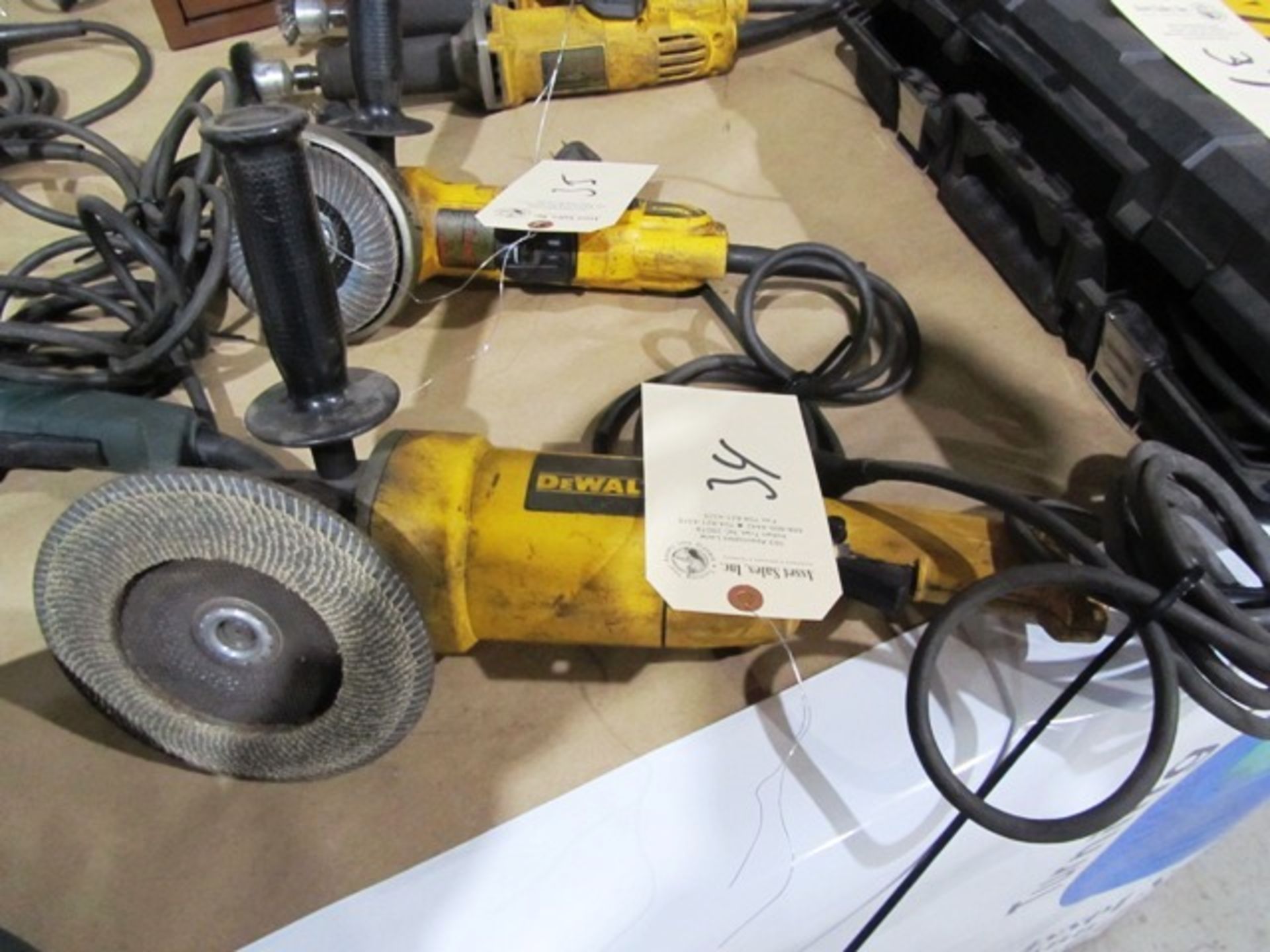 (2) Dewalt Electric Grinders