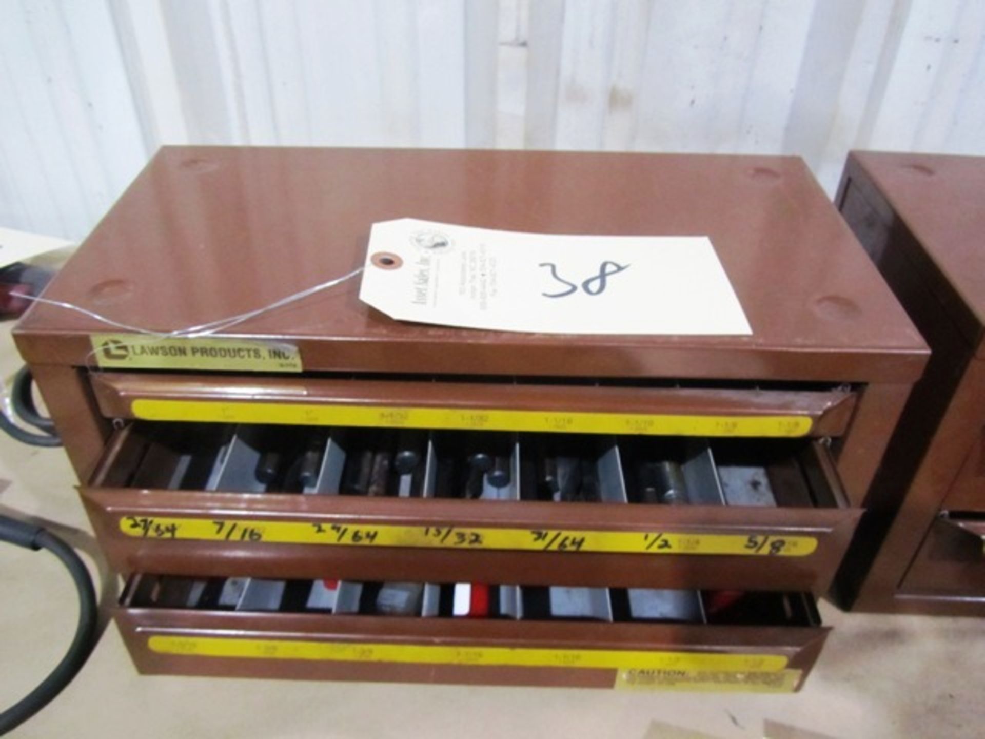 Lawson 3 Drawer Index Box with Drills