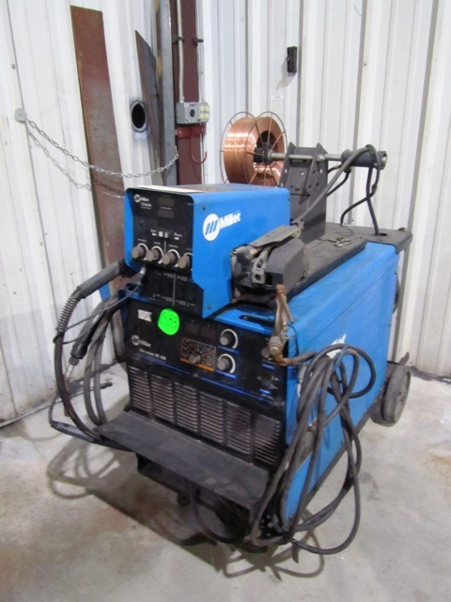 Miller Dimension NT450 Portable Mig Welder with Miller 70 Series Dual Wire Feeder