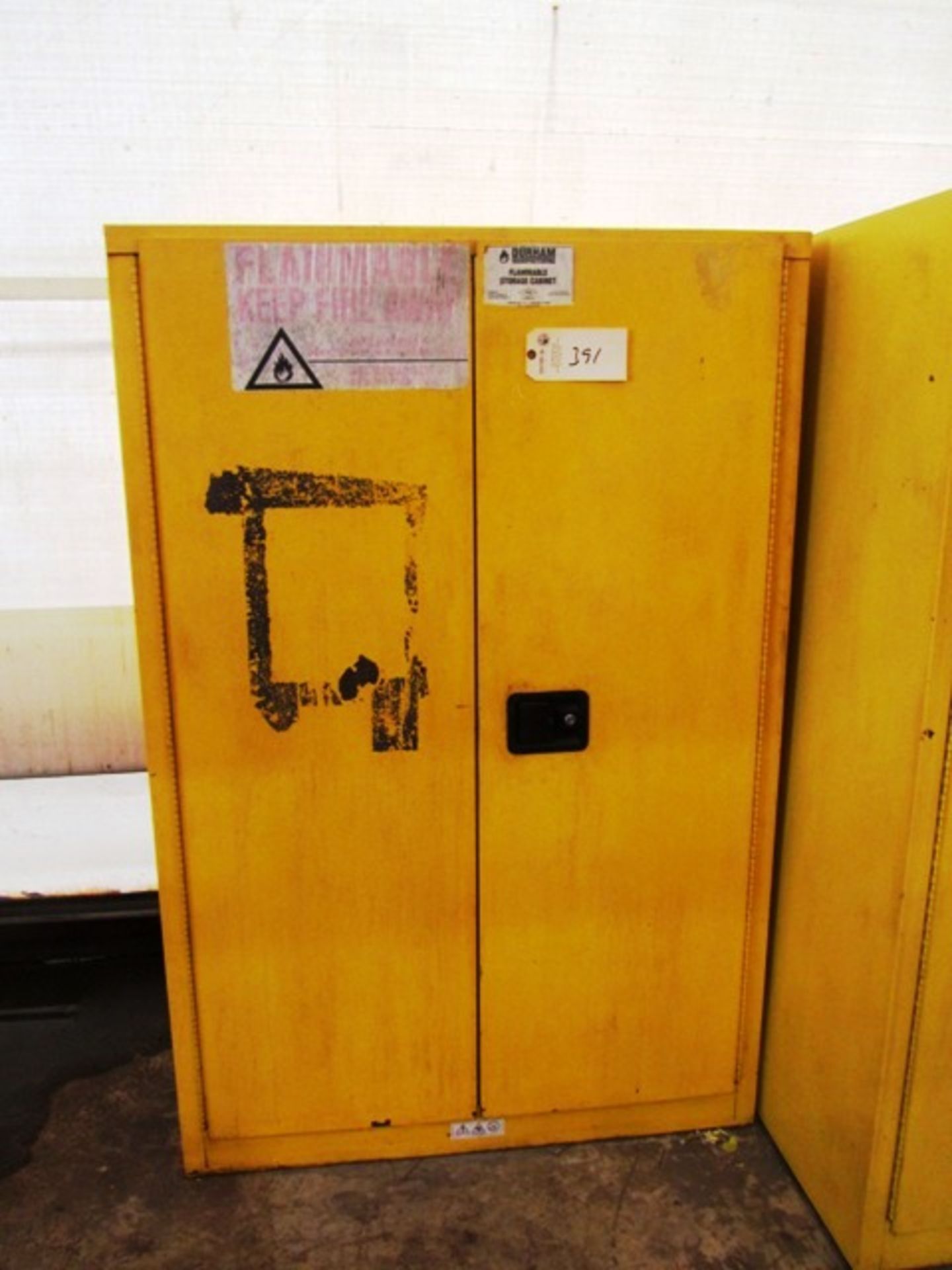 2 Door Flammable Paint Cabinet