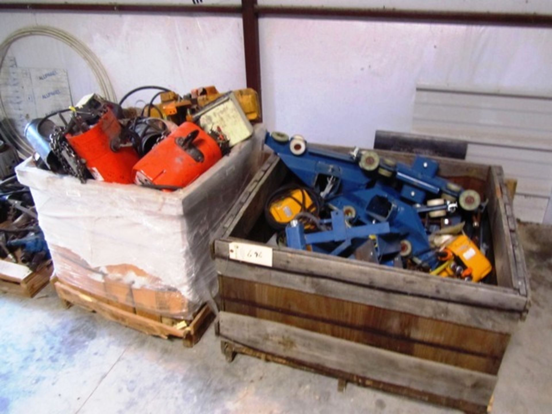 Hoist Trollies (in 2 crates)