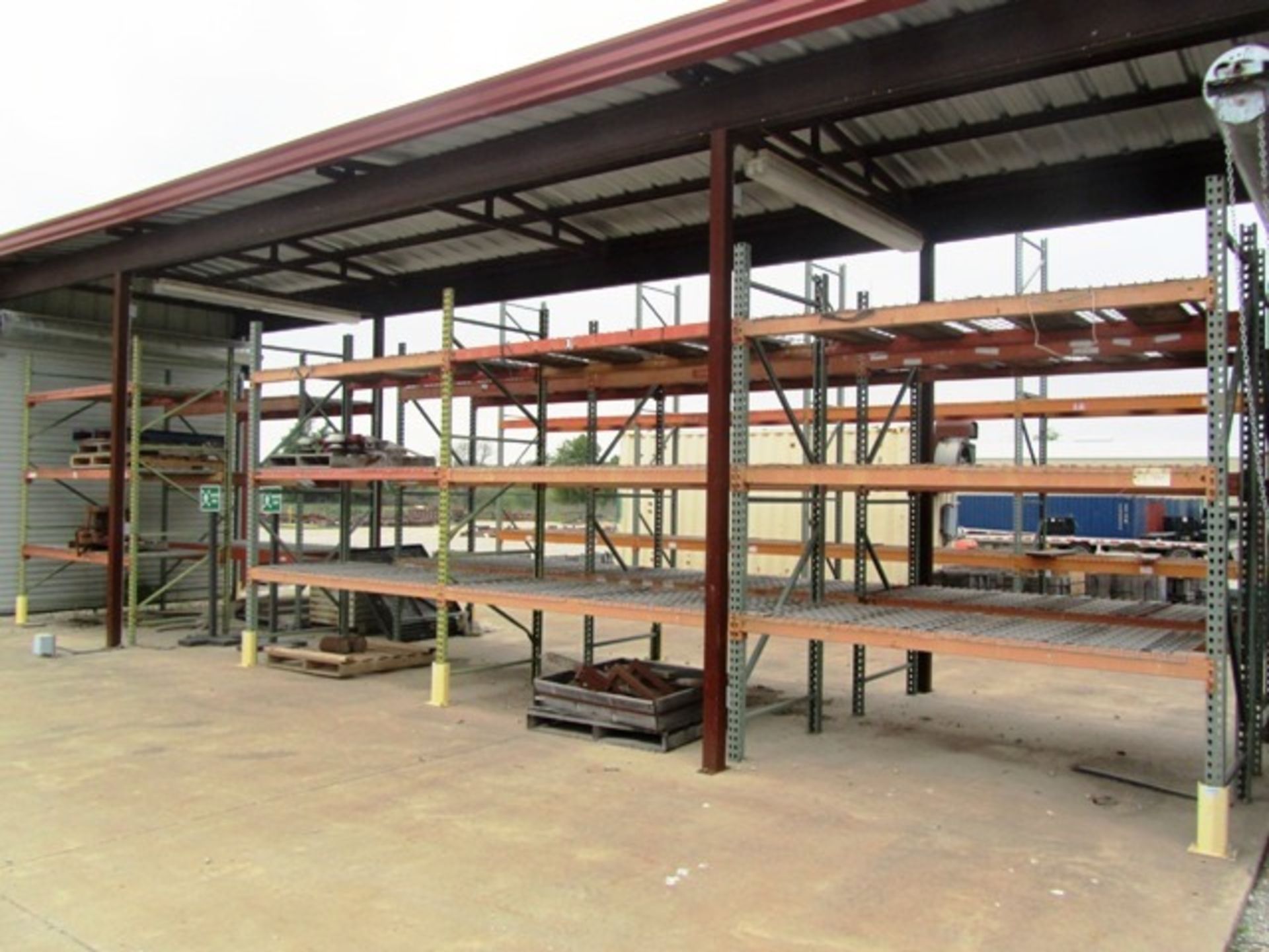 9 Sections of Assorted Multi Tier Pallet Racking