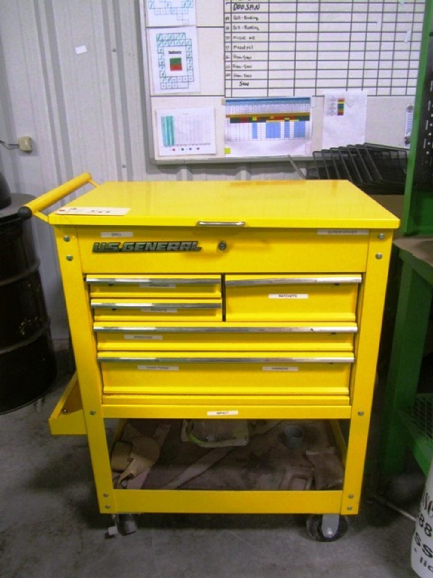 US General 5 Drawer Portable Toolbox