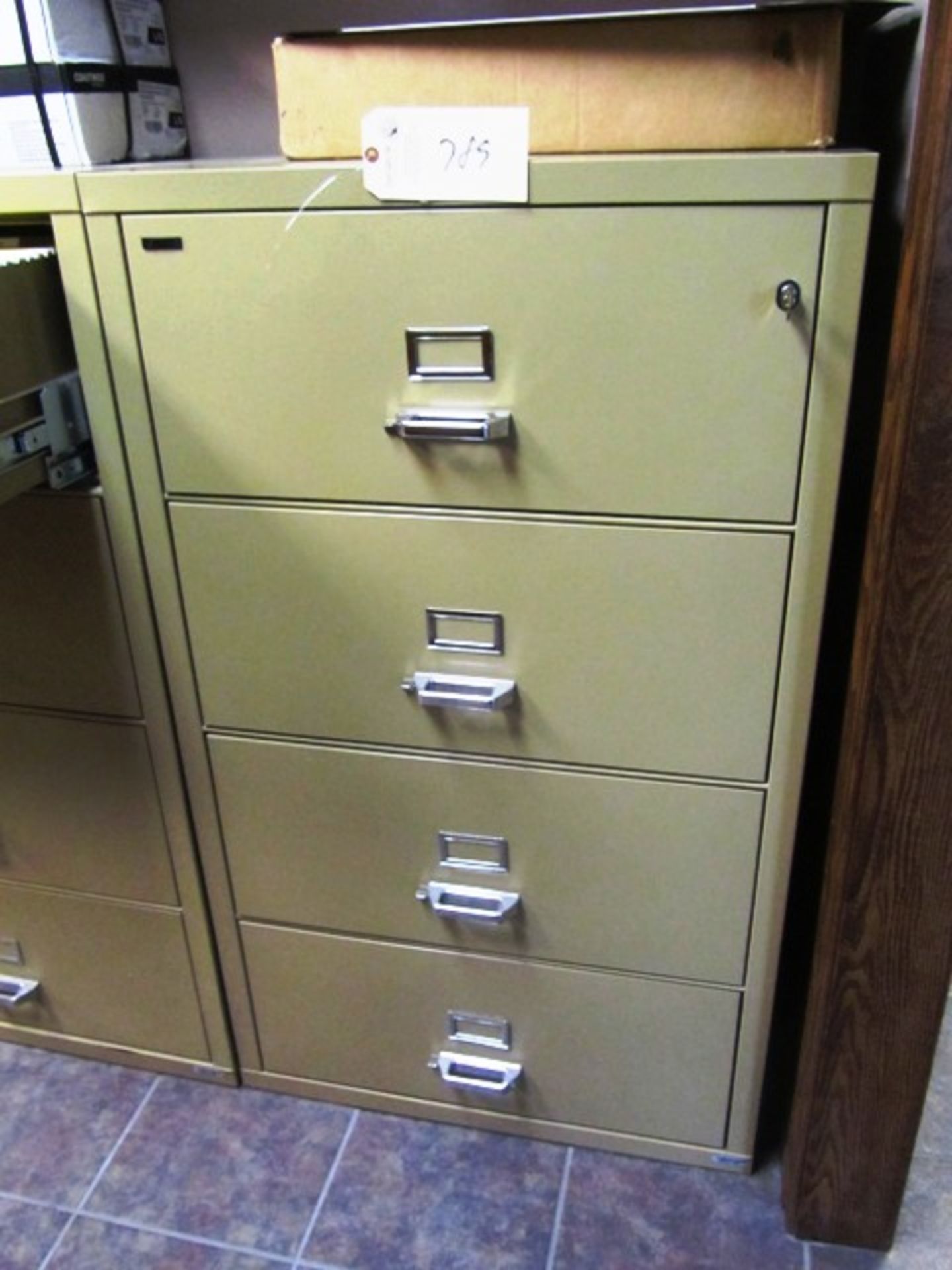Quill 4 Drawer Fire Proof Lateral Filing Cabinet